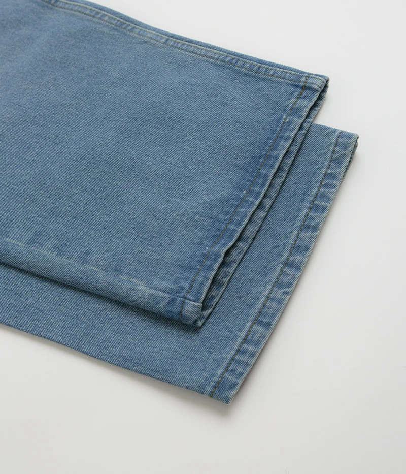 Butter Goods Warped Jeans - Washed Mid Blue - Image 10