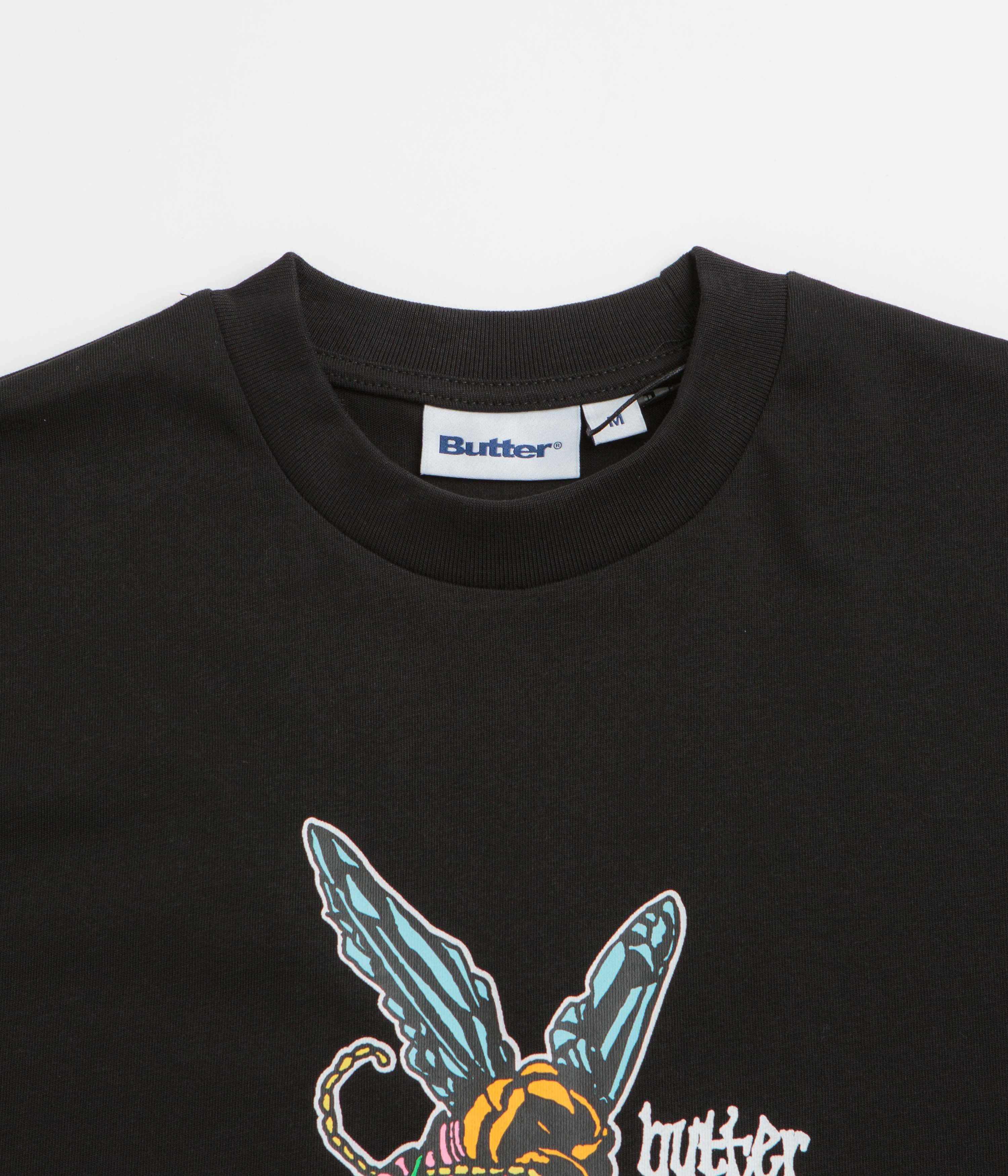 Butter Goods Wasp T-Shirt - Black - Image 2