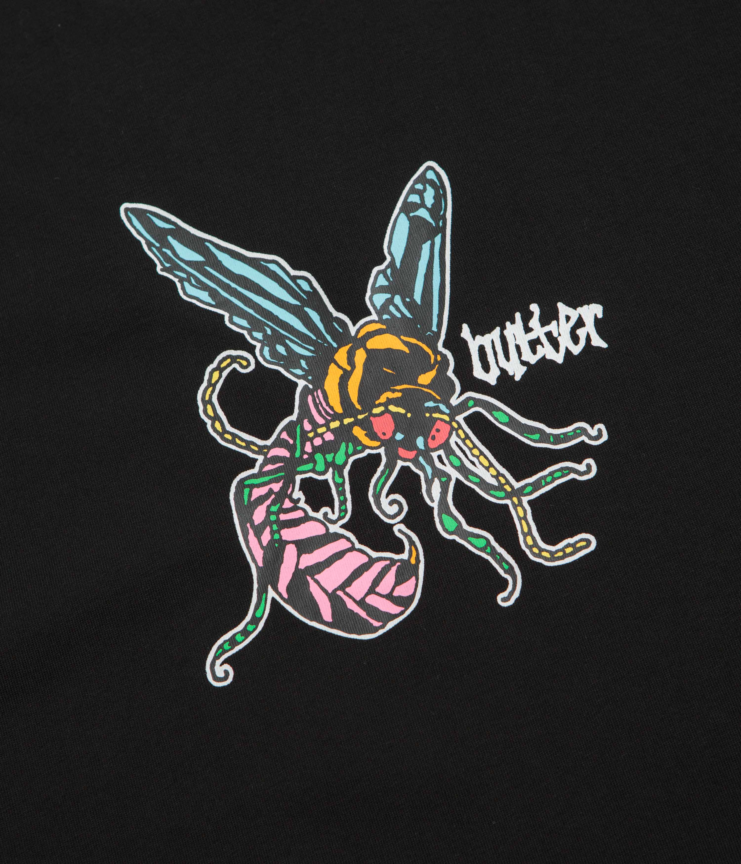 Butter Goods Wasp T-Shirt - Black - Image 3