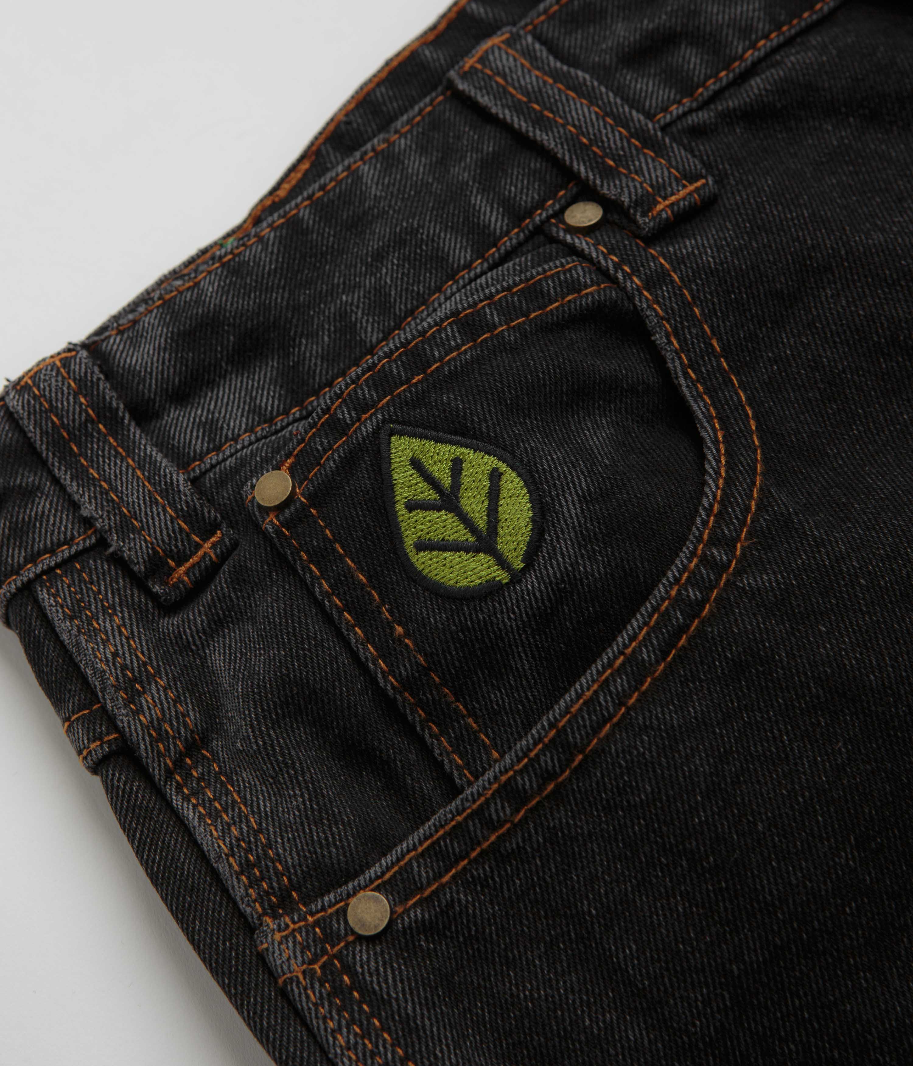 Butter Goods Weathergear Denim Jeans - Washed Black - Image 7
