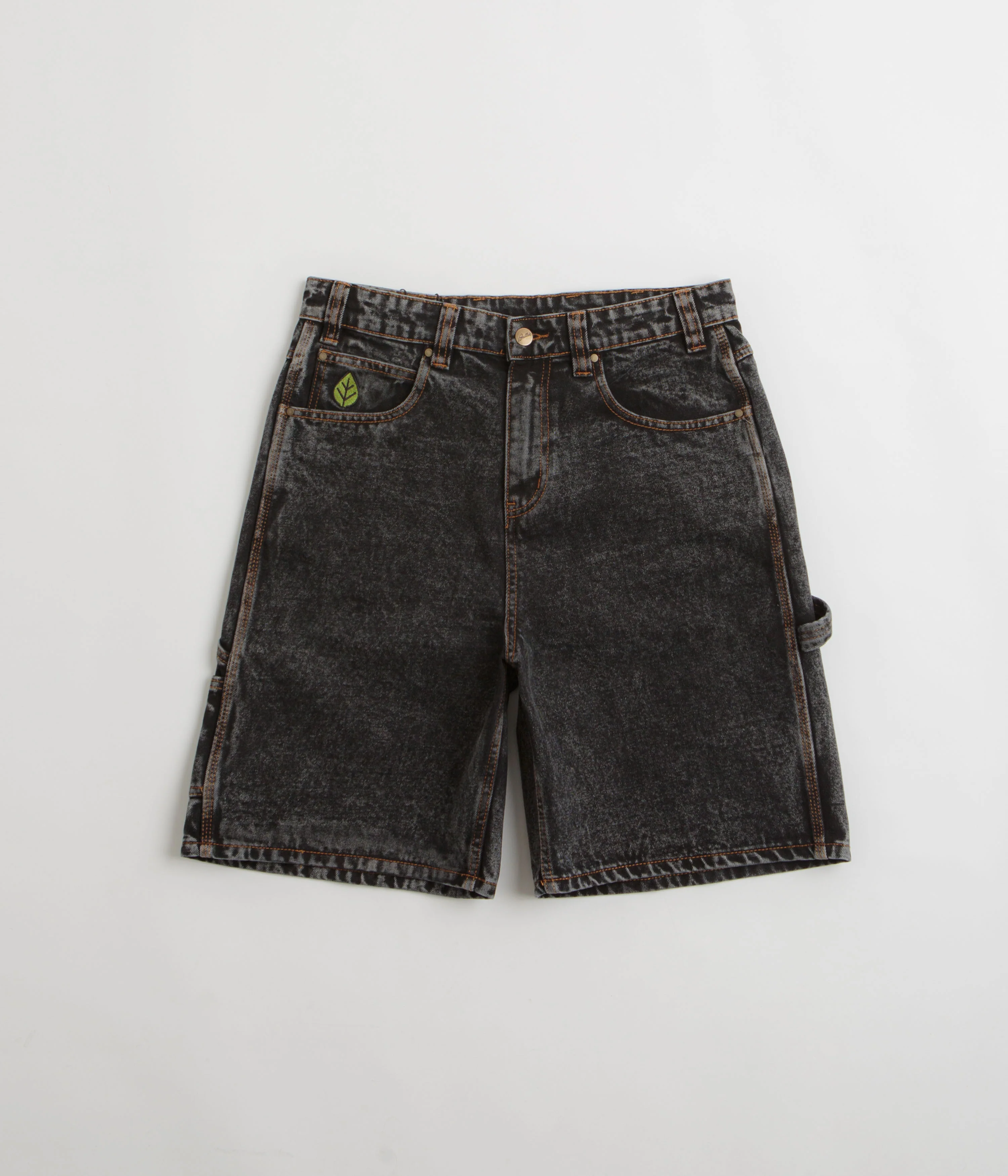Butter Goods Weathergear Denim Shorts - Gunmetal