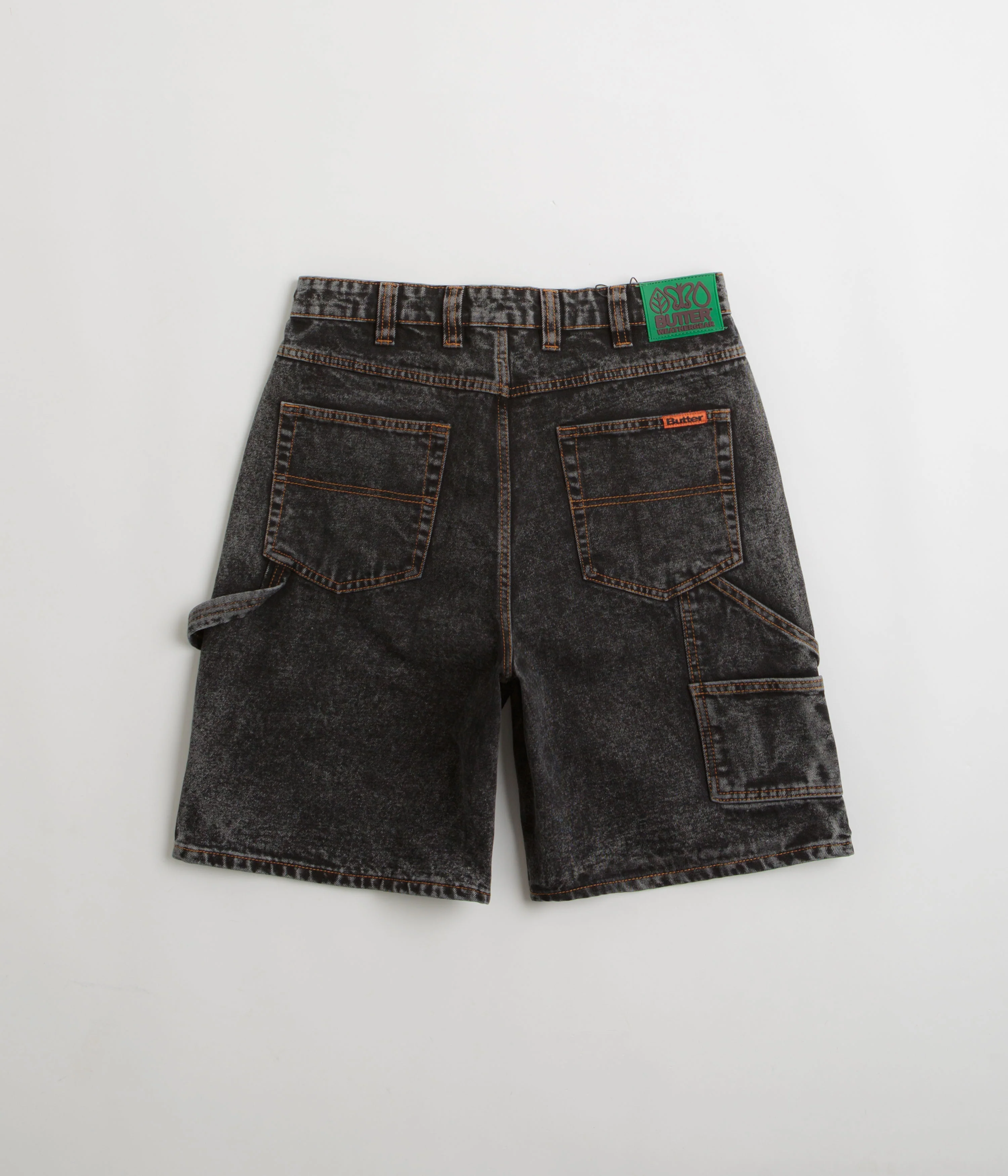 Butter Goods Weathergear Denim Shorts - Gunmetal - Image 3