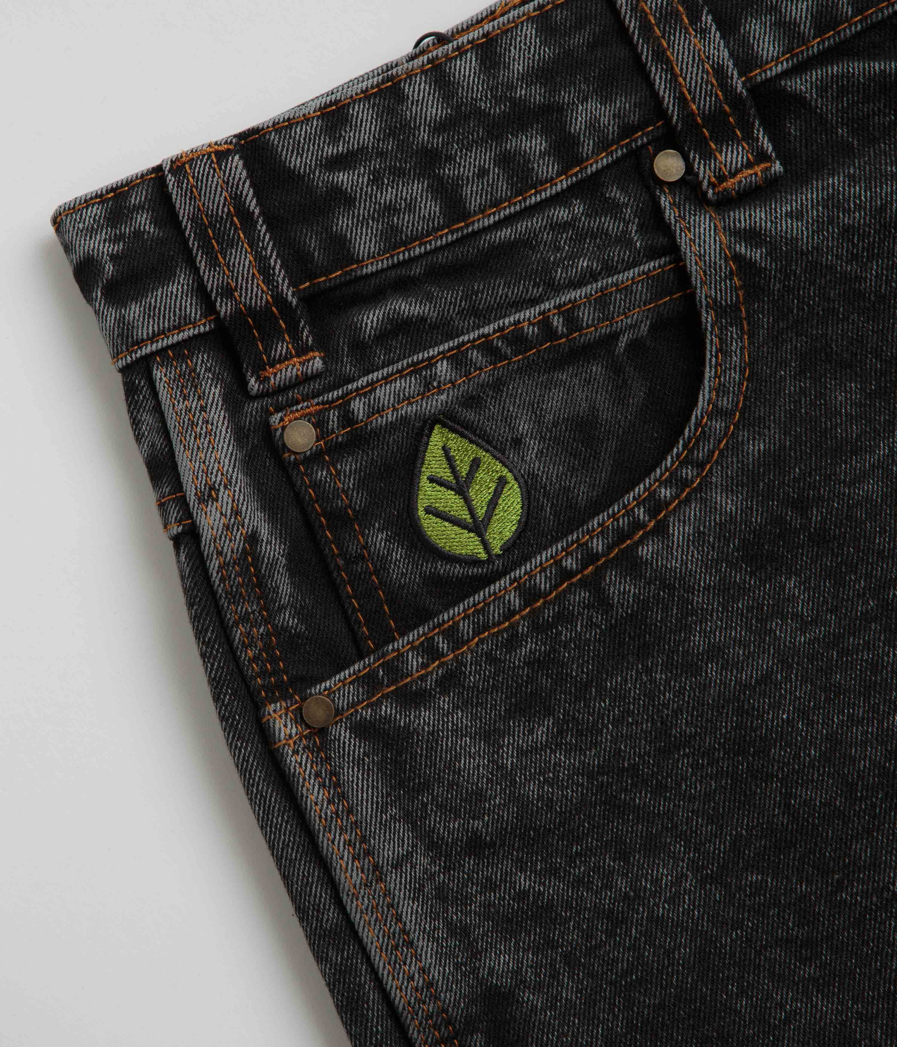 Butter Goods Weathergear Denim Shorts - Gunmetal - Image 4