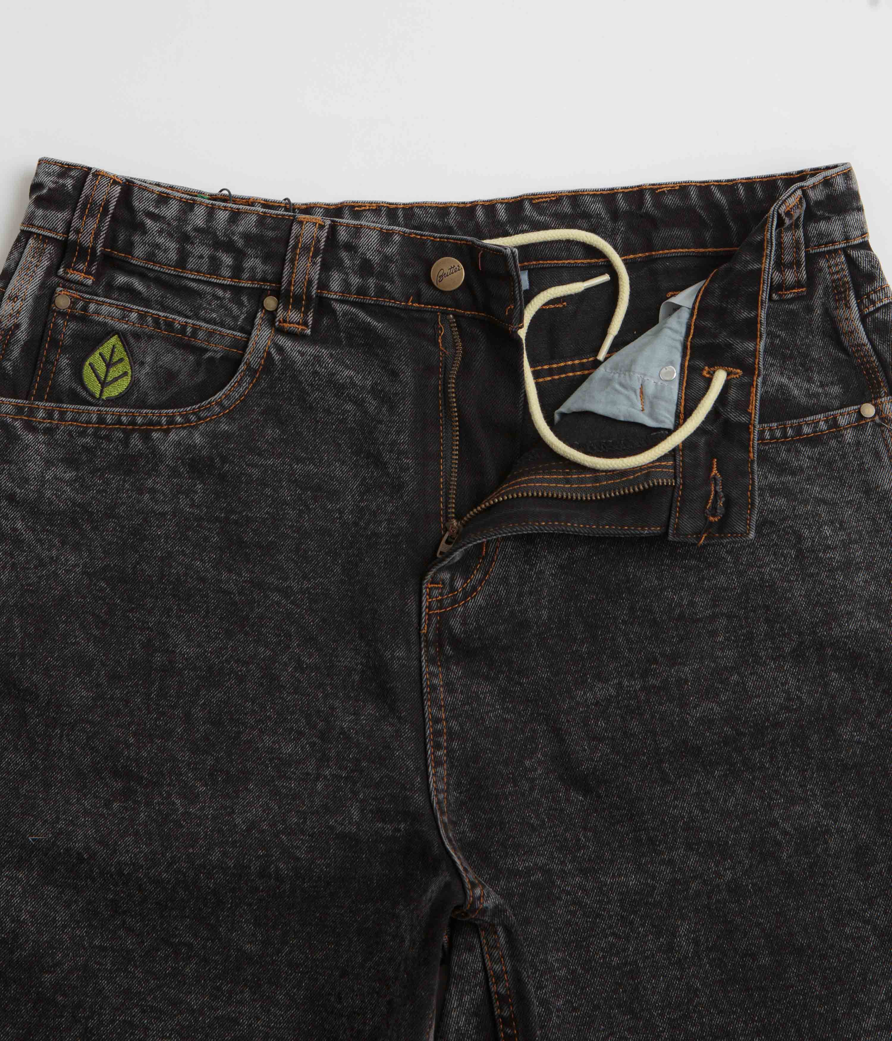 Butter Goods Weathergear Denim Shorts - Gunmetal - Image 6