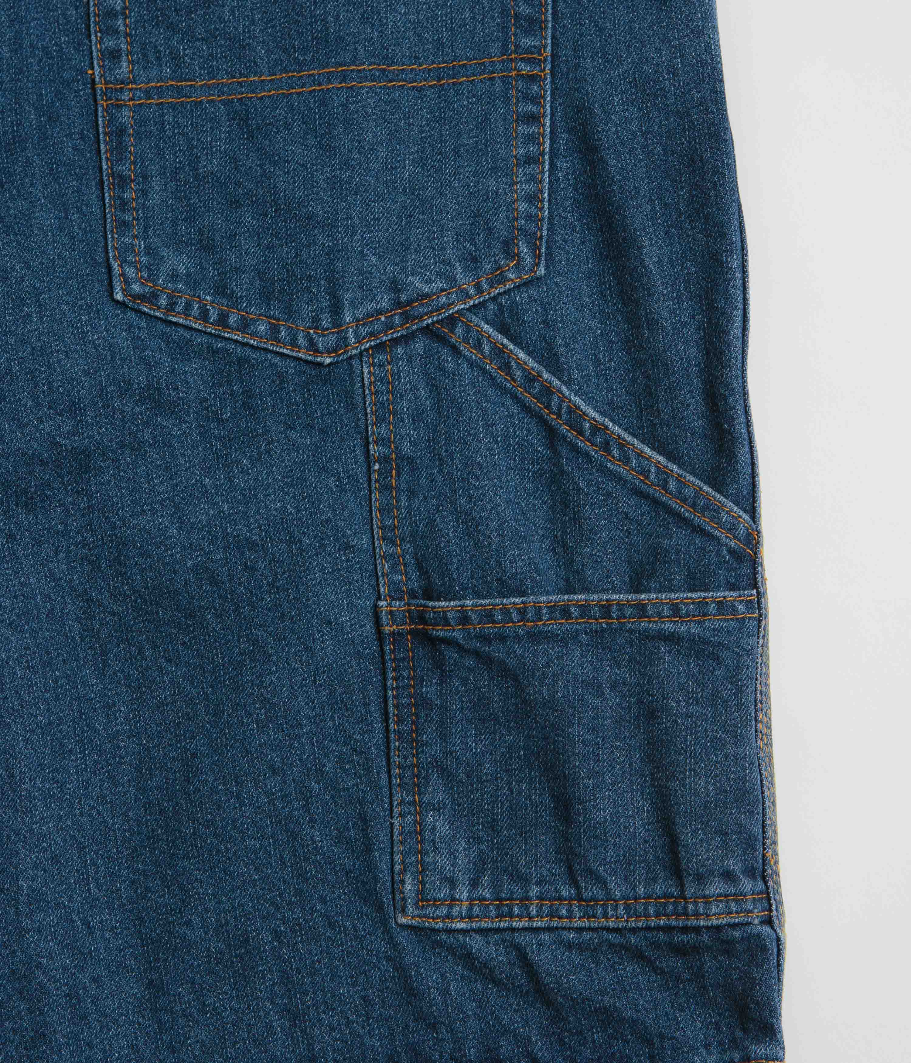 Butter Goods Weathergear Denim Shorts - Repaired Indigo - Image 8