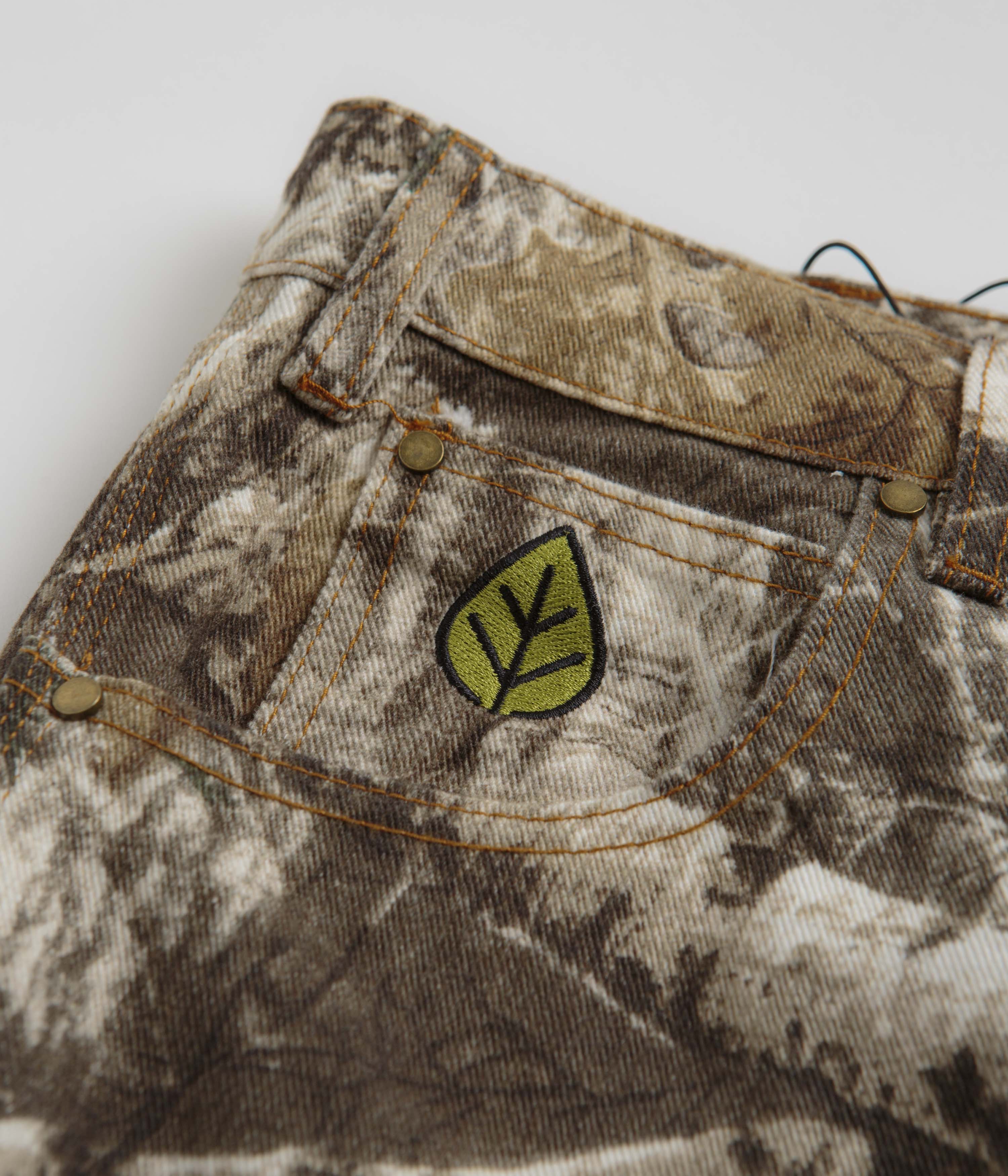 Butter Goods Weathergear Heavyweight Denim Shorts - Forest Camo - Image 4