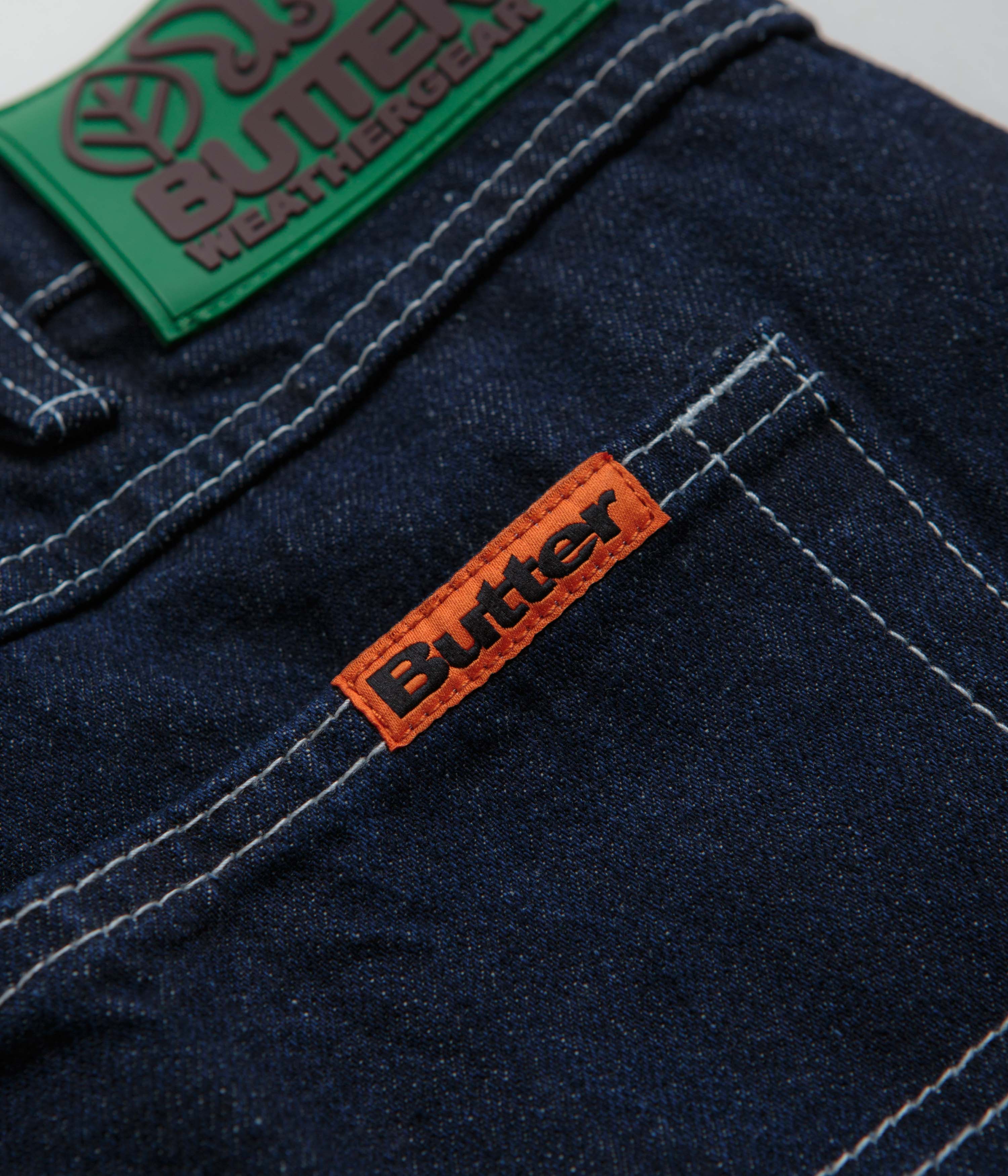 Butter Goods Weathergear Heavyweight Jeans - Dark Indigo - Image 8