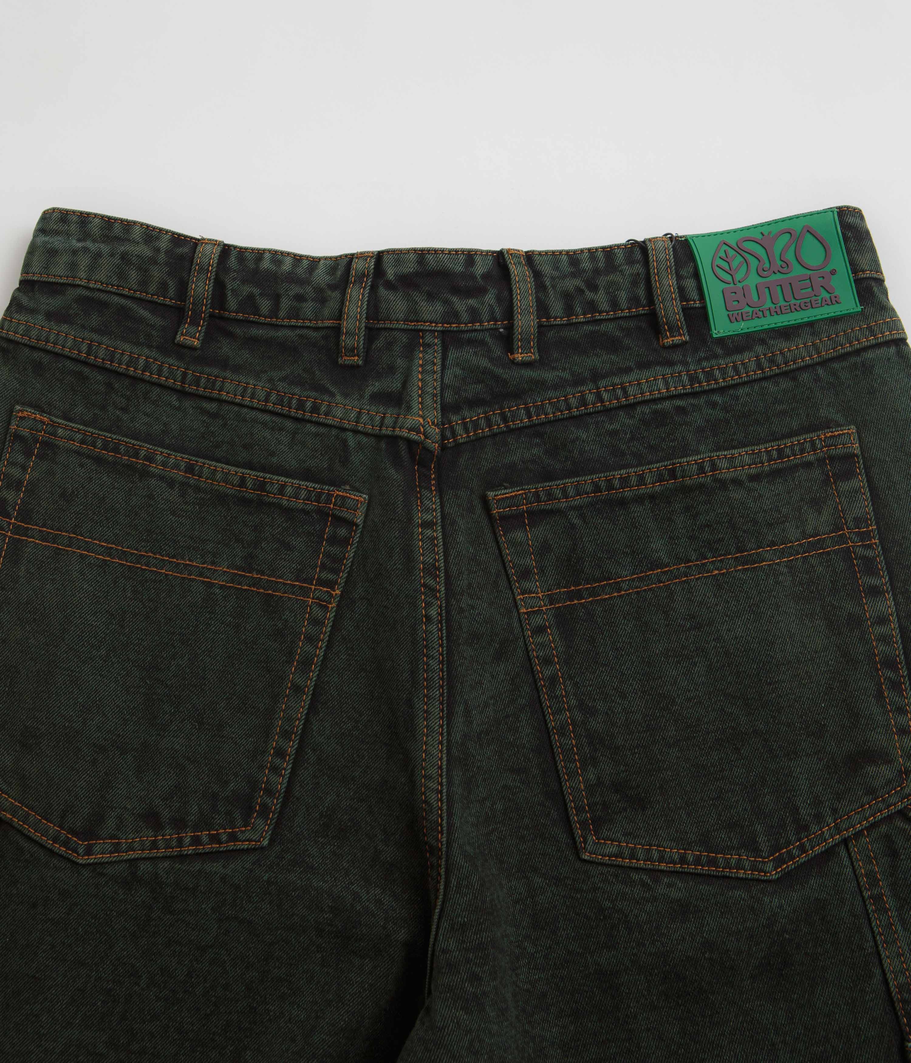 Butter Goods Weathergear Heavyweight Jeans - Deep Forest Wash - Image 8