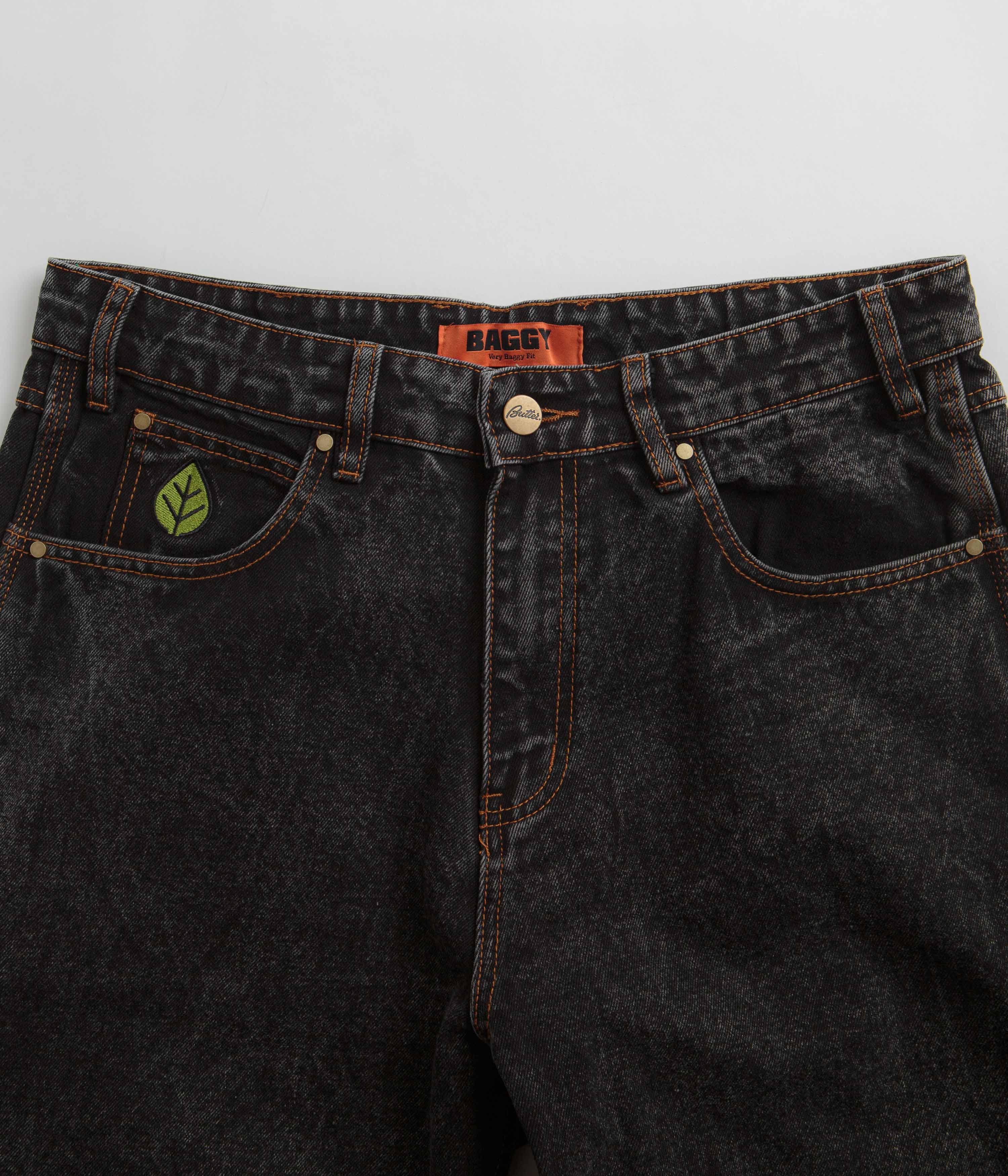 Butter Goods Weathergear Heavyweight Jeans - Gun Metal - Image 4
