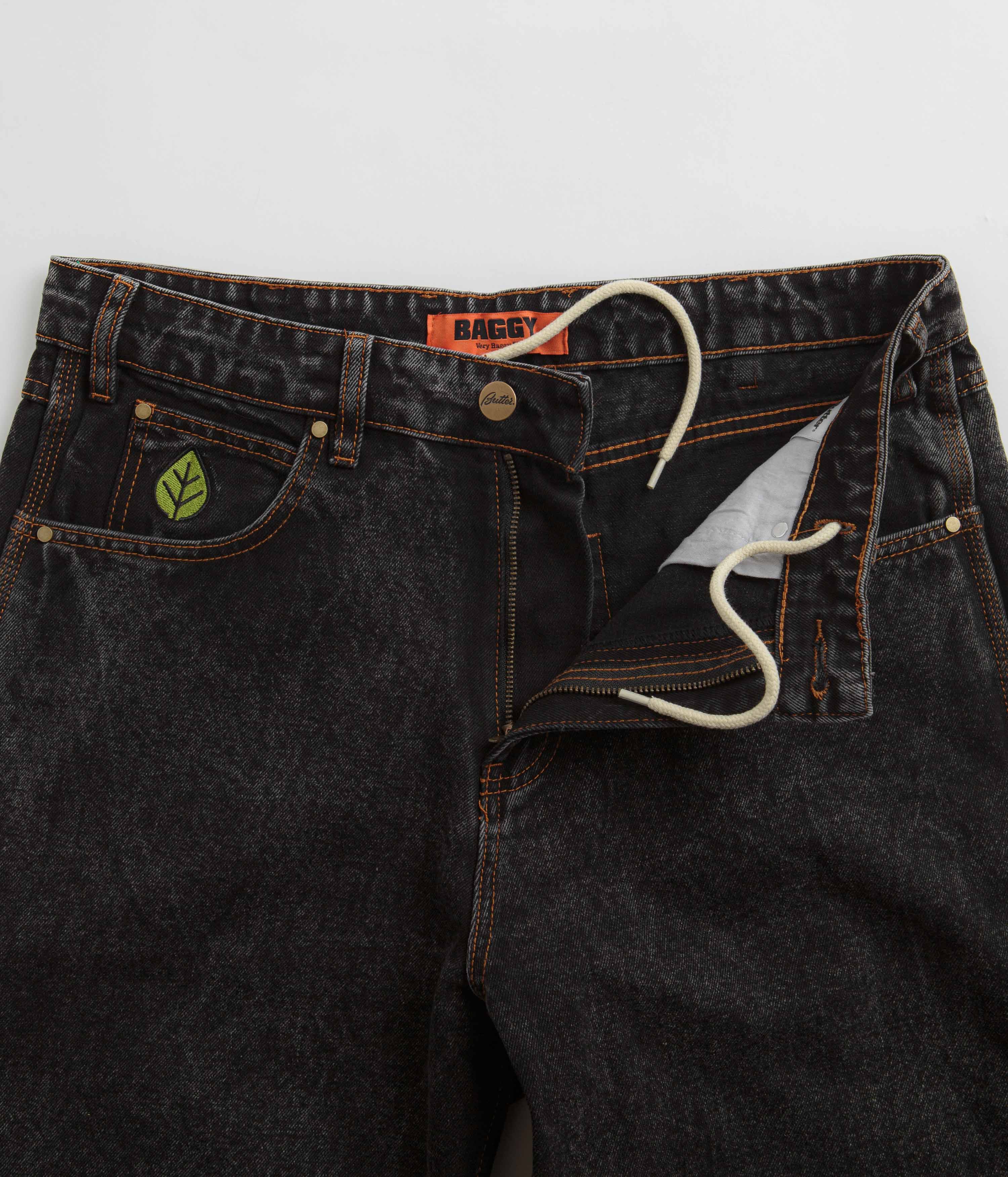 Butter Goods Weathergear Heavyweight Jeans - Gun Metal - Image 5