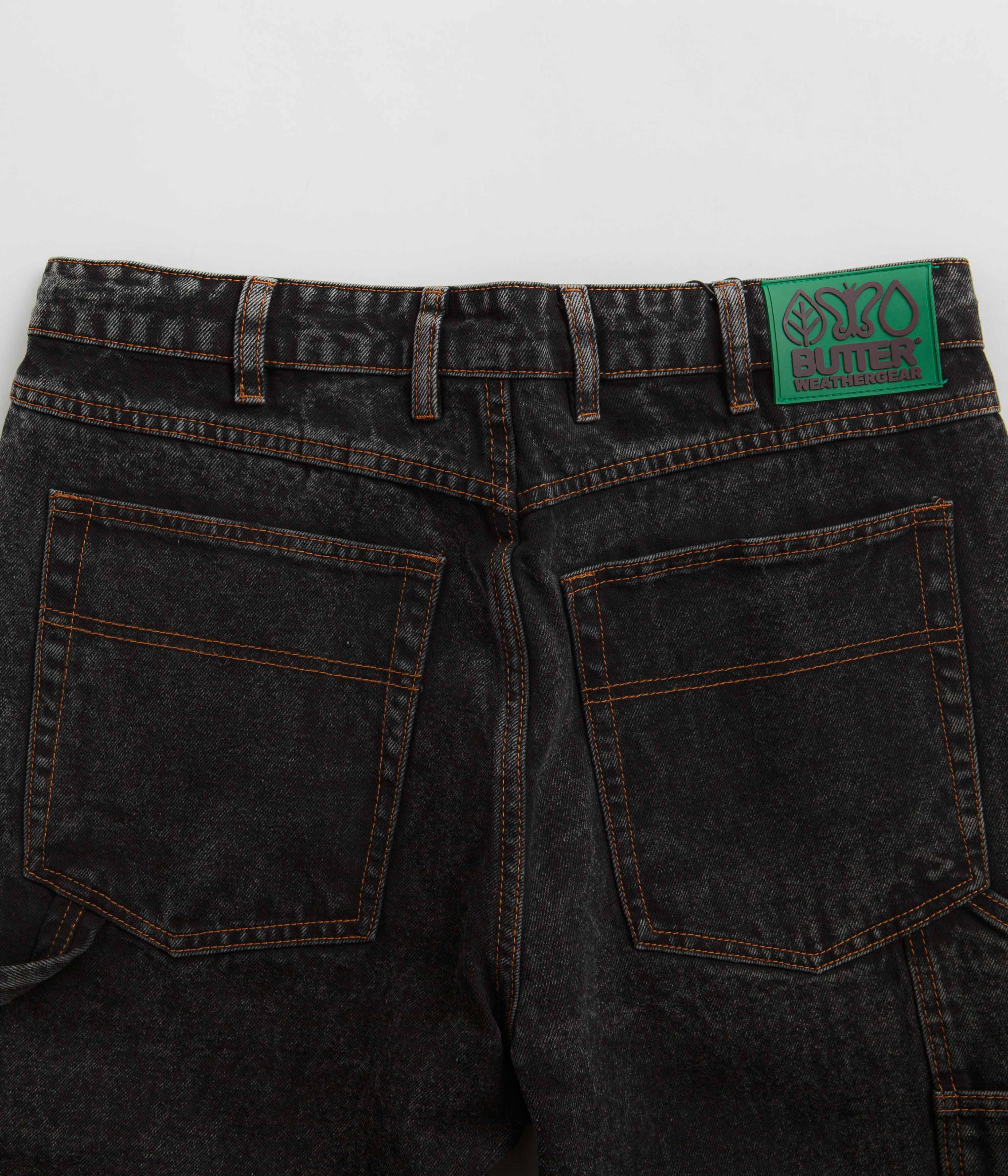 Butter Goods Weathergear Heavyweight Jeans - Gun Metal - Image 6