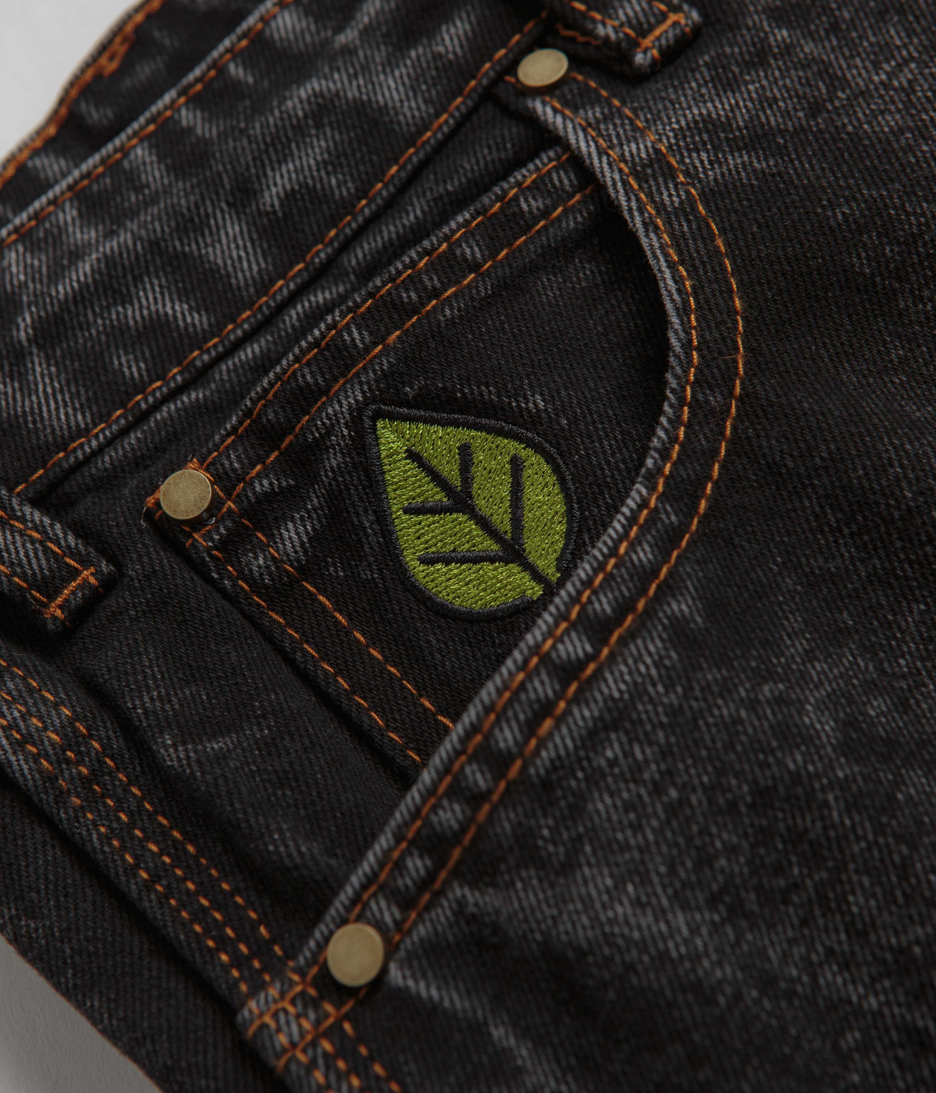 Butter Goods Weathergear Heavyweight Jeans - Gun Metal - Image 7