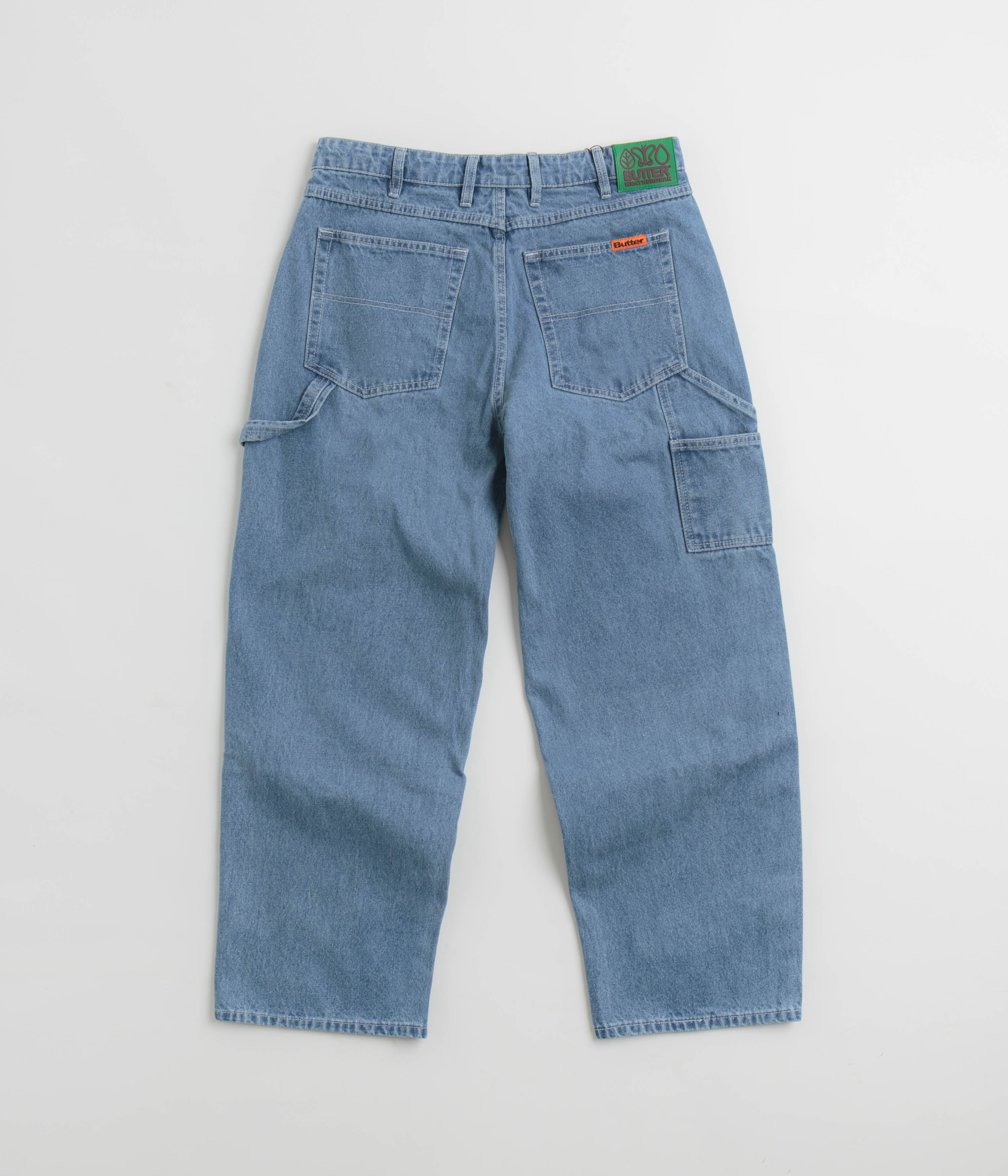 Butter Goods Weathergear Heavyweight Jeans - Mid Blue - Image 3