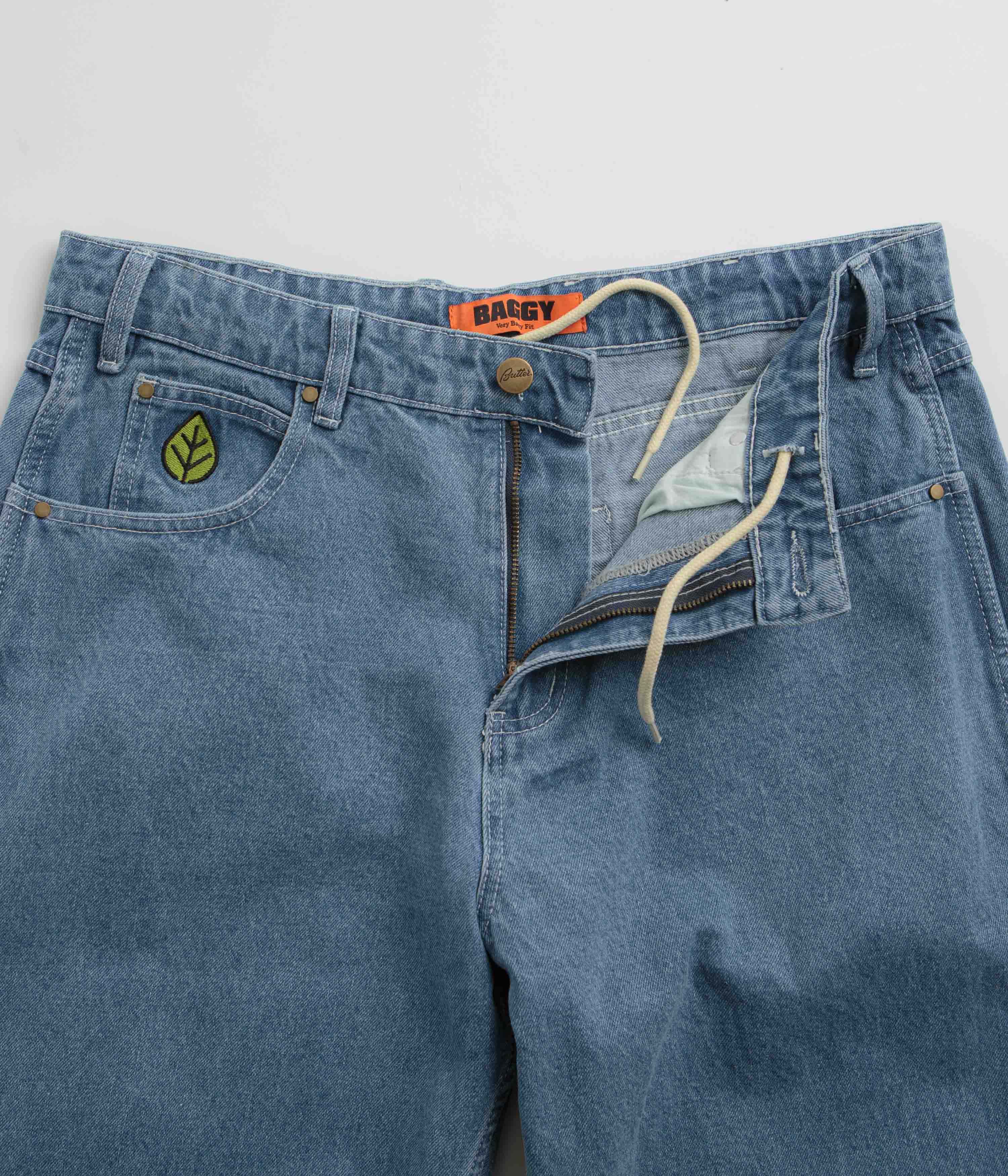 Butter Goods Weathergear Heavyweight Jeans - Mid Blue - Image 5