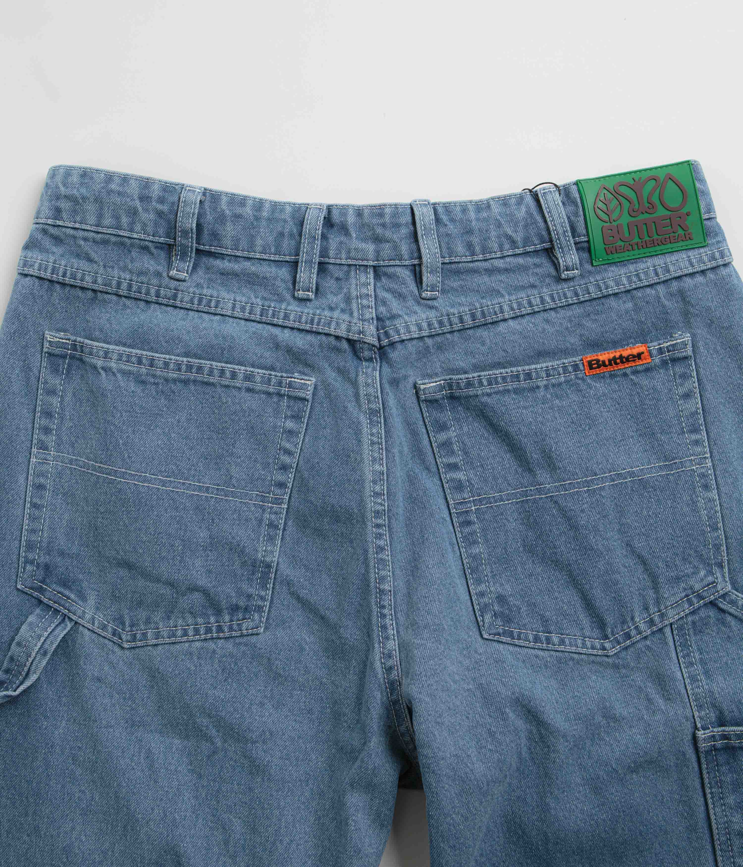 Butter Goods Weathergear Heavyweight Jeans - Mid Blue - Image 6