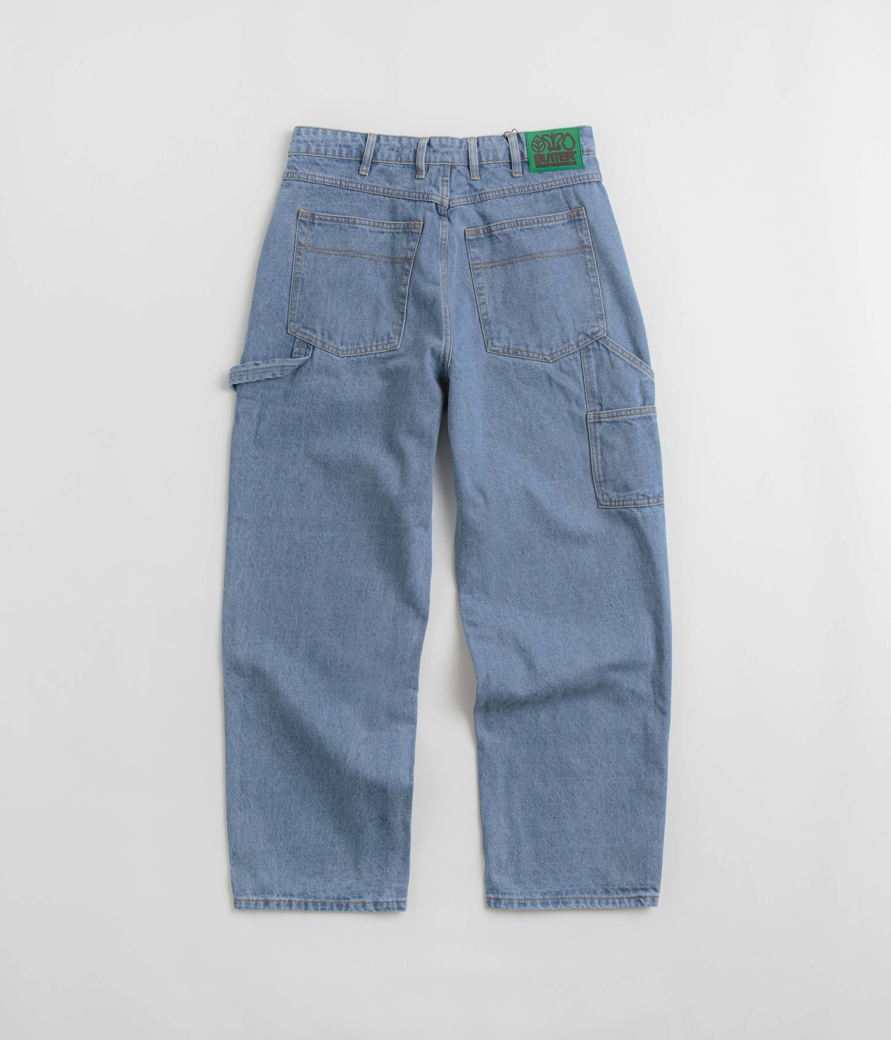 Butter Goods Weathergear Heavyweight Jeans - Washed Indigo - Image 3
