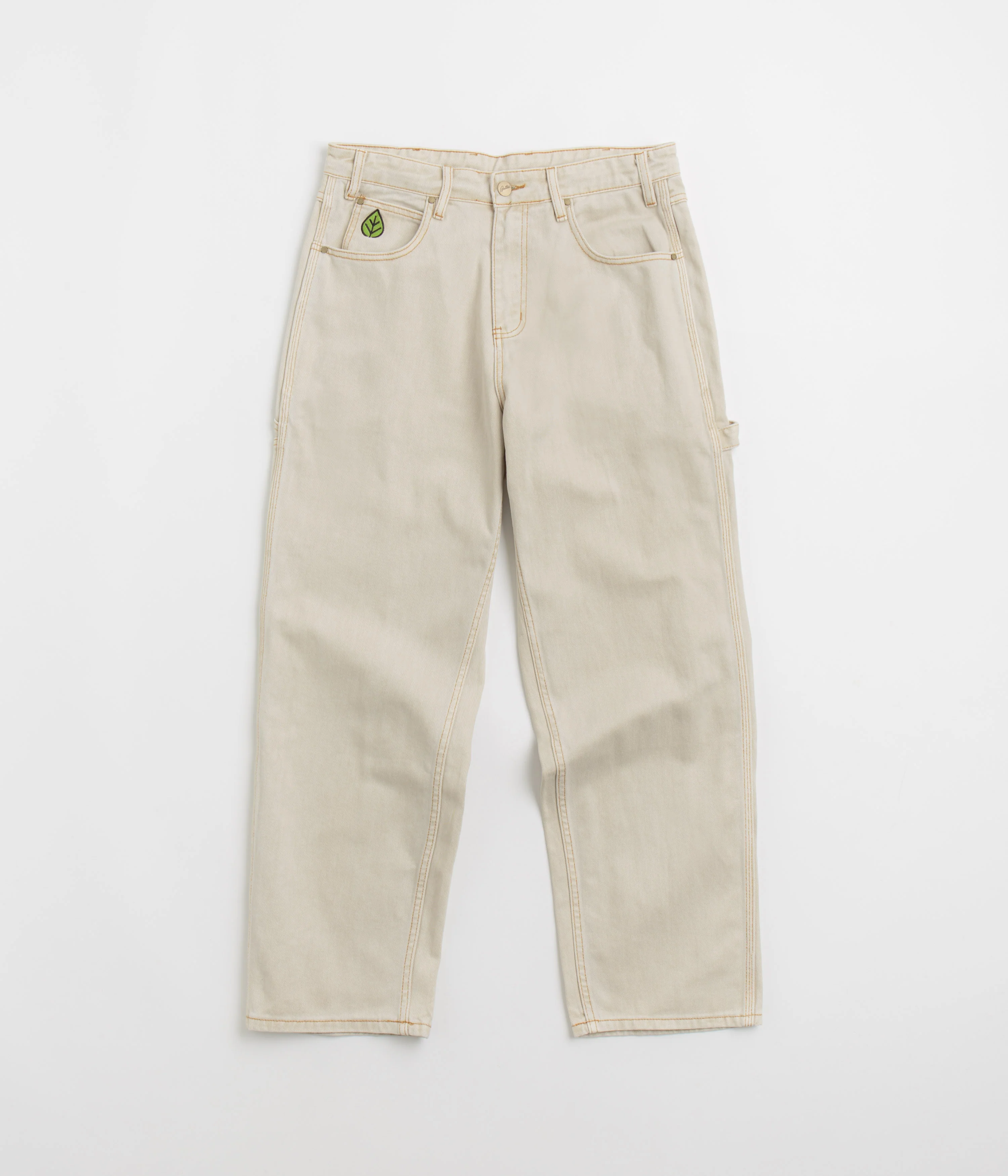 Butter Goods Weathergear Heavyweight Jeans - Washed Khaki