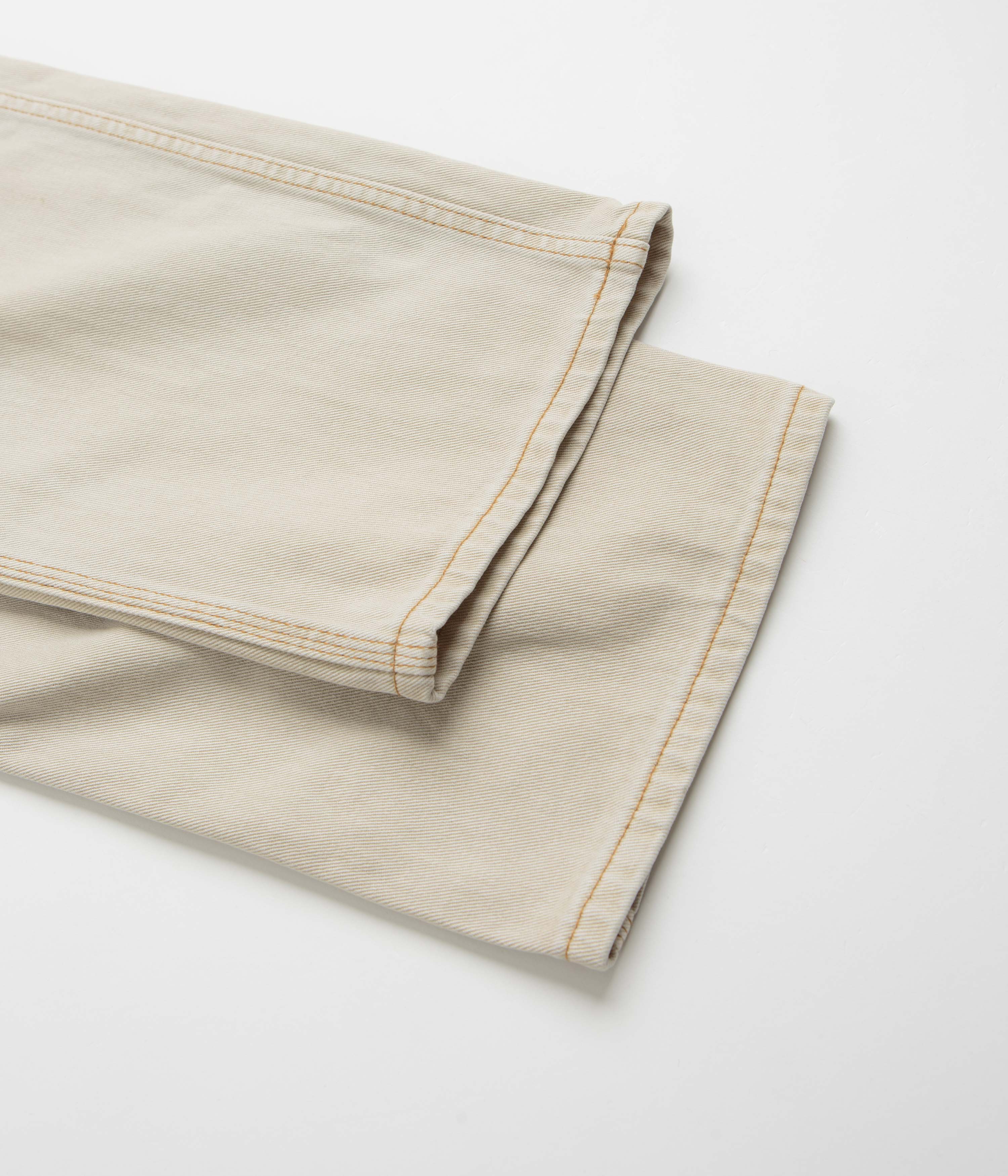 Butter Goods Weathergear Heavyweight Jeans - Washed Khaki - Image 8