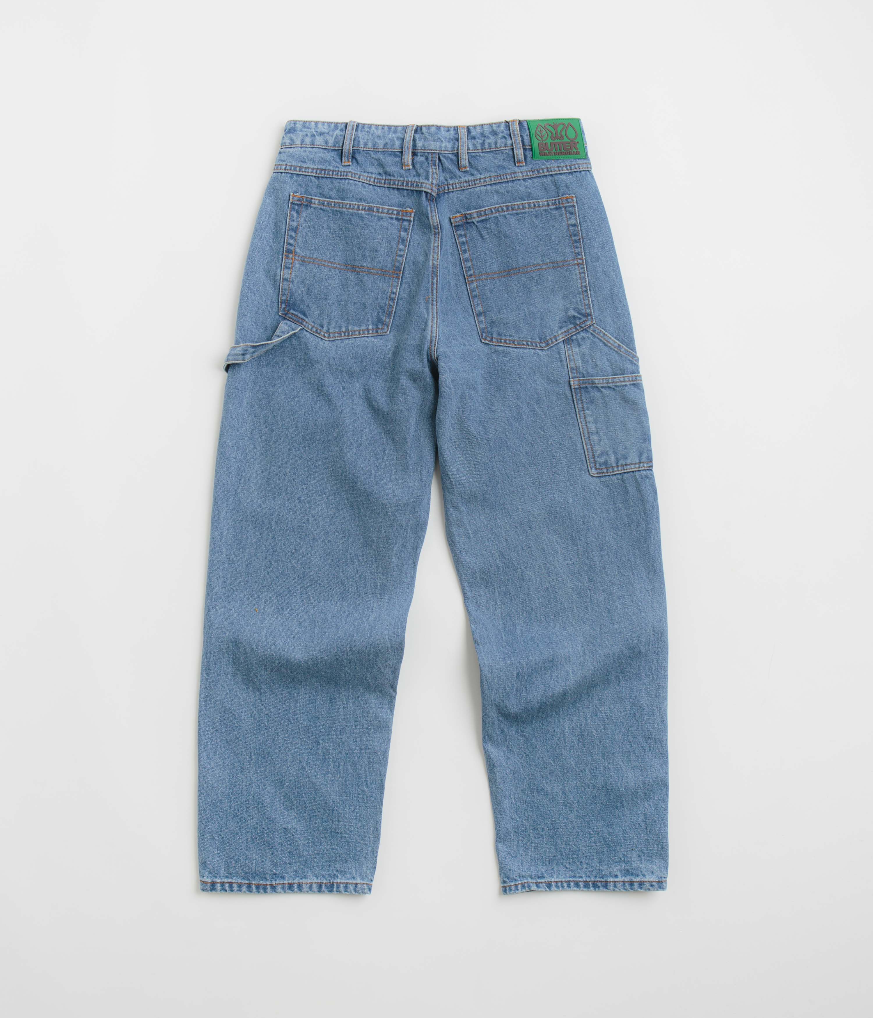 Butter Goods Weathergear Heavyweight Jeans - Worn Indigo - Image 3
