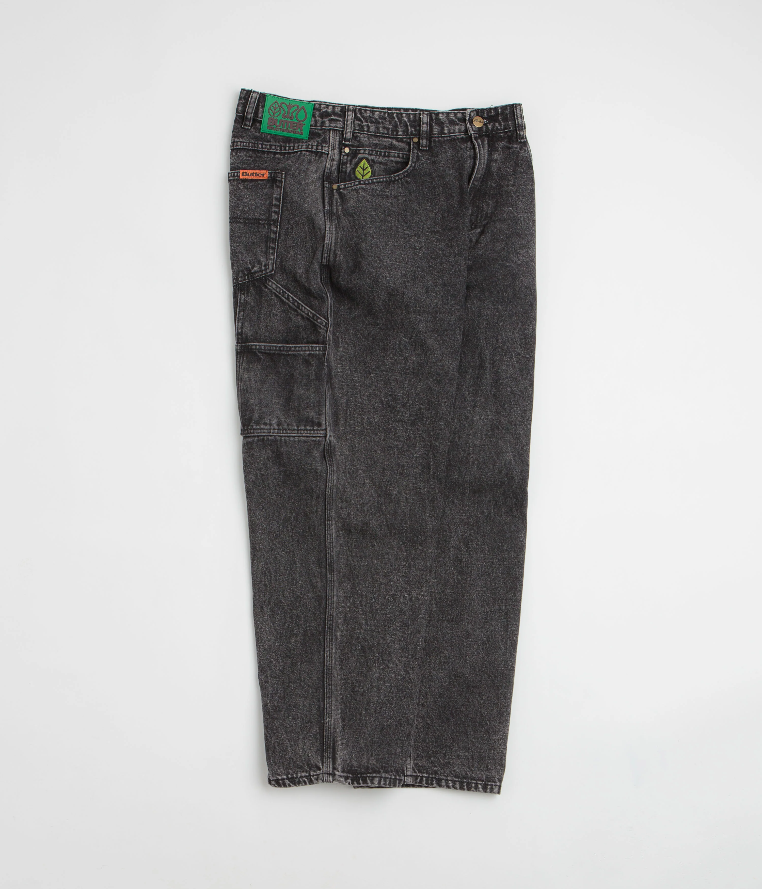 Butter Goods Weathergear Jeans - Faded Black - Image 2