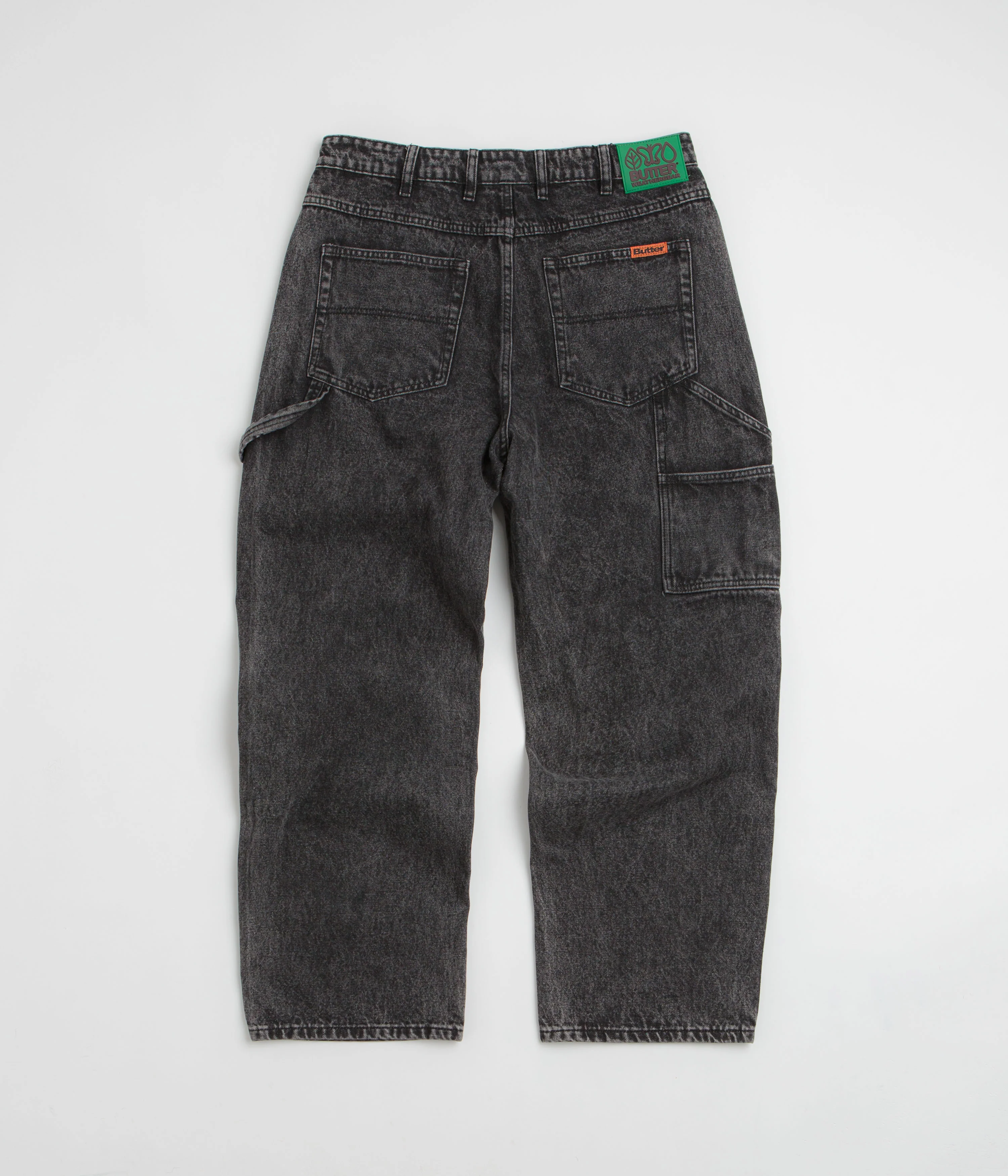 Butter Goods Weathergear Jeans - Faded Black - Image 3