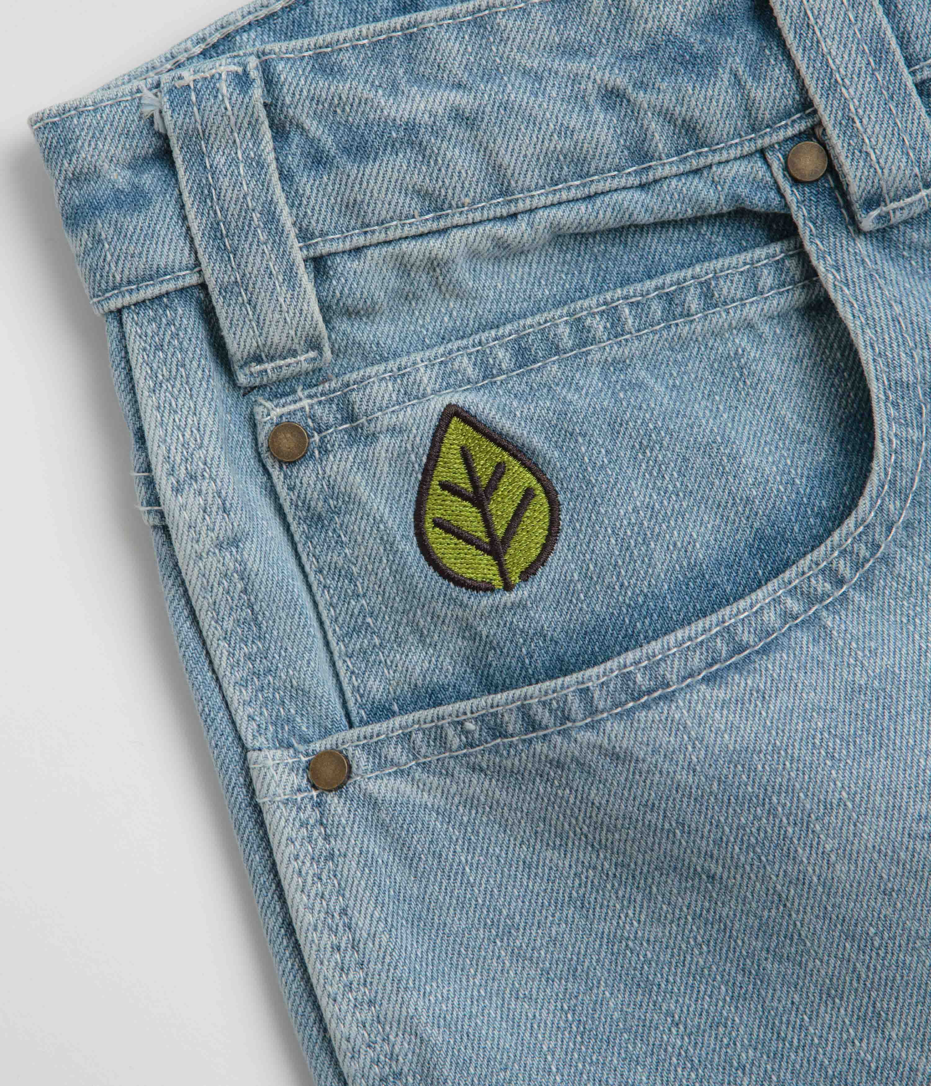 Butter Goods Weathergear Jeans - Faded Blue - Image 4