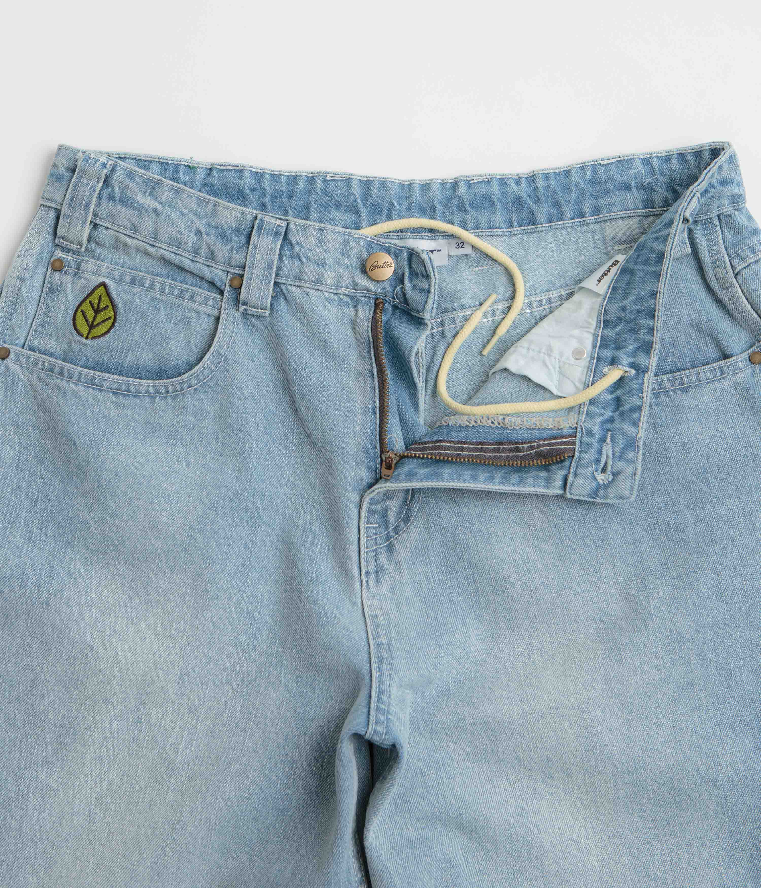 Butter Goods Weathergear Jeans - Faded Blue - Image 6