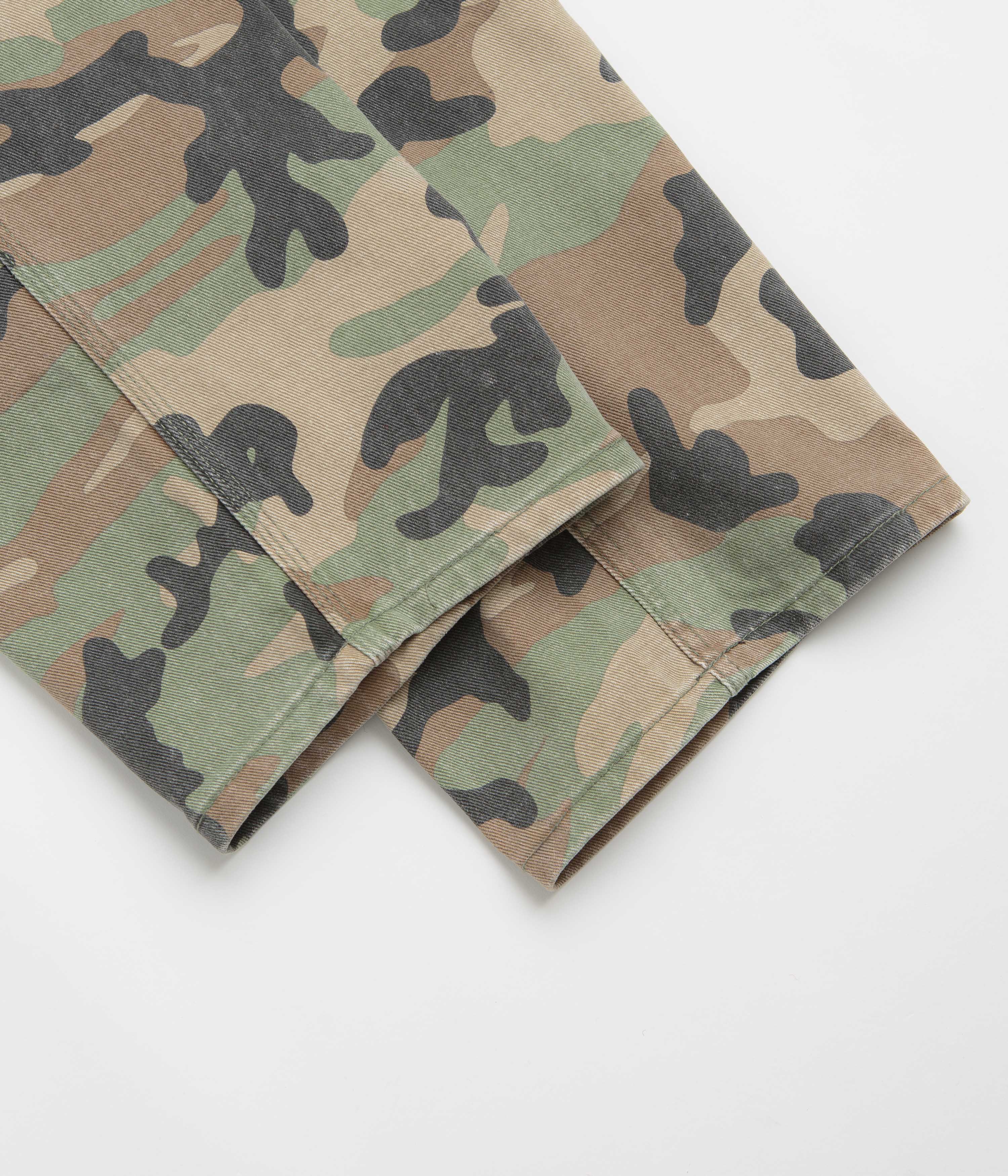 Butter Goods Weathergear Jeans - Woodland Camo - Image 10