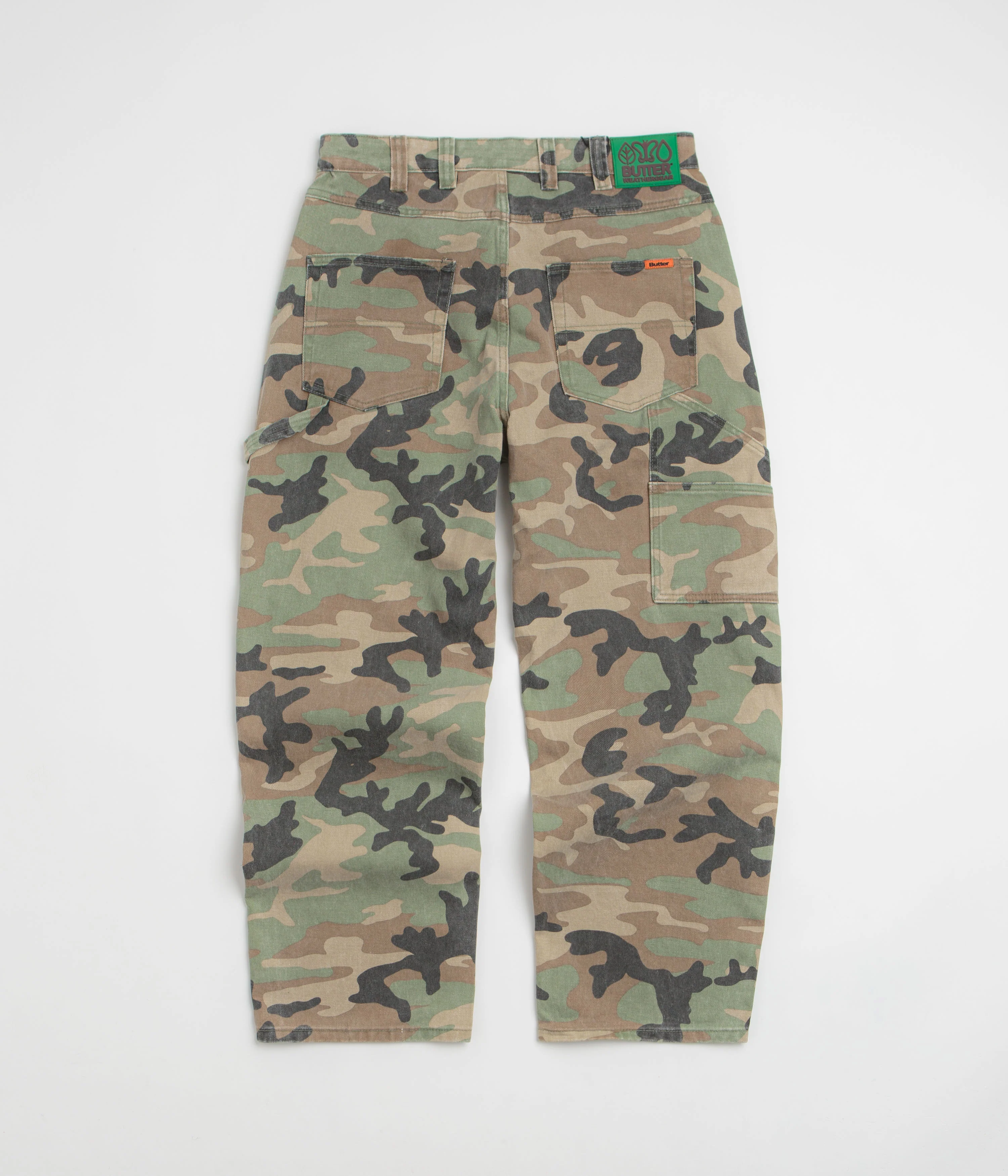 Butter Goods Weathergear Jeans - Woodland Camo - Image 3