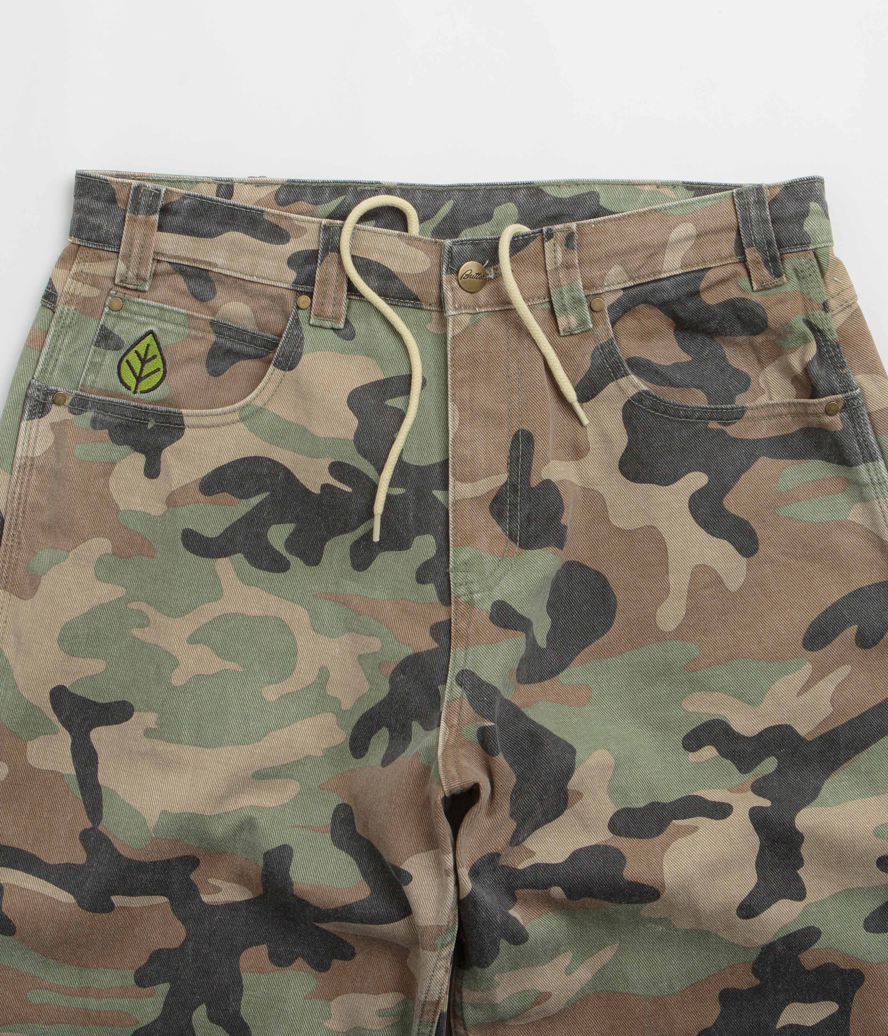 Butter Goods Weathergear Jeans - Woodland Camo - Image 4