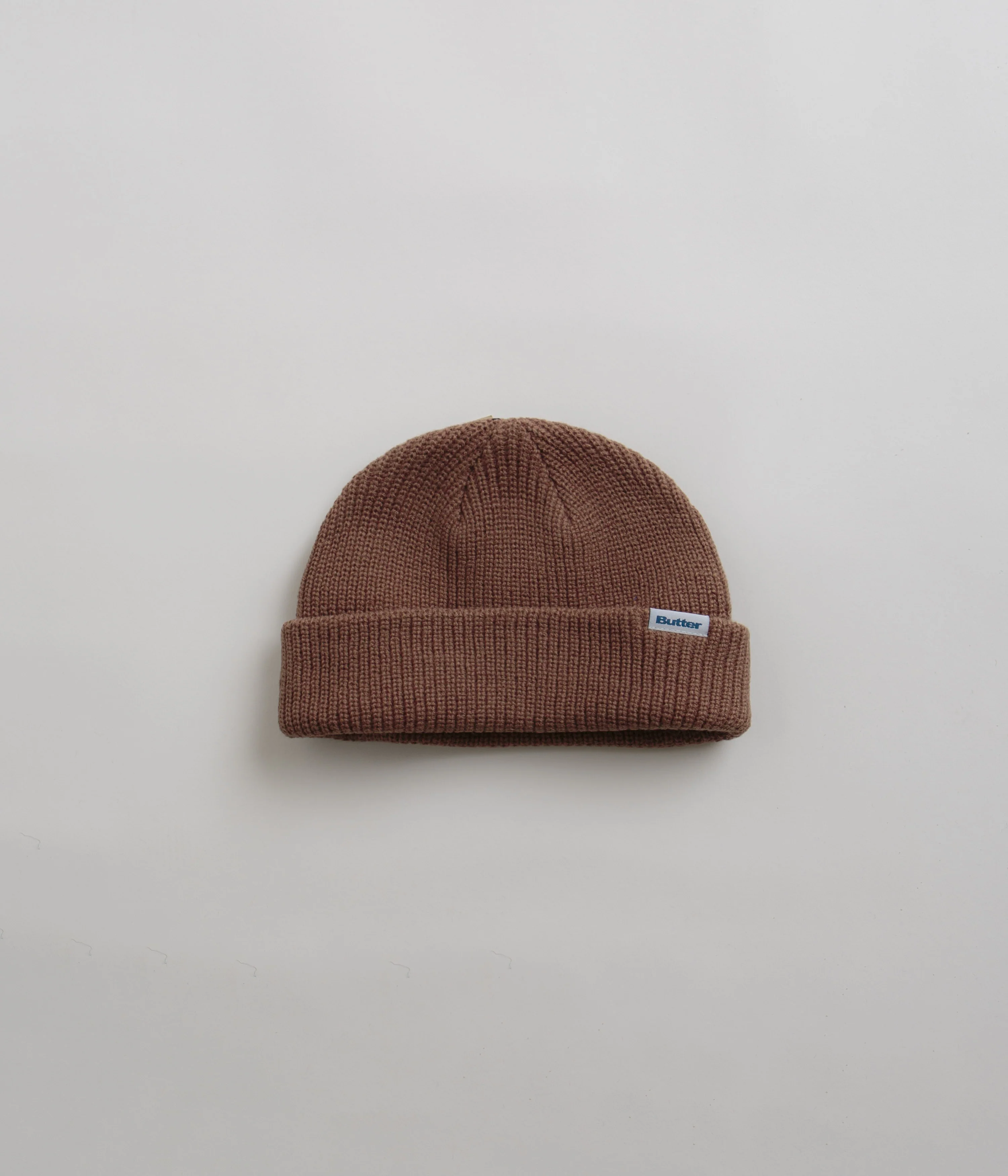 Butter Goods Wharfie Beanie - Brown / White