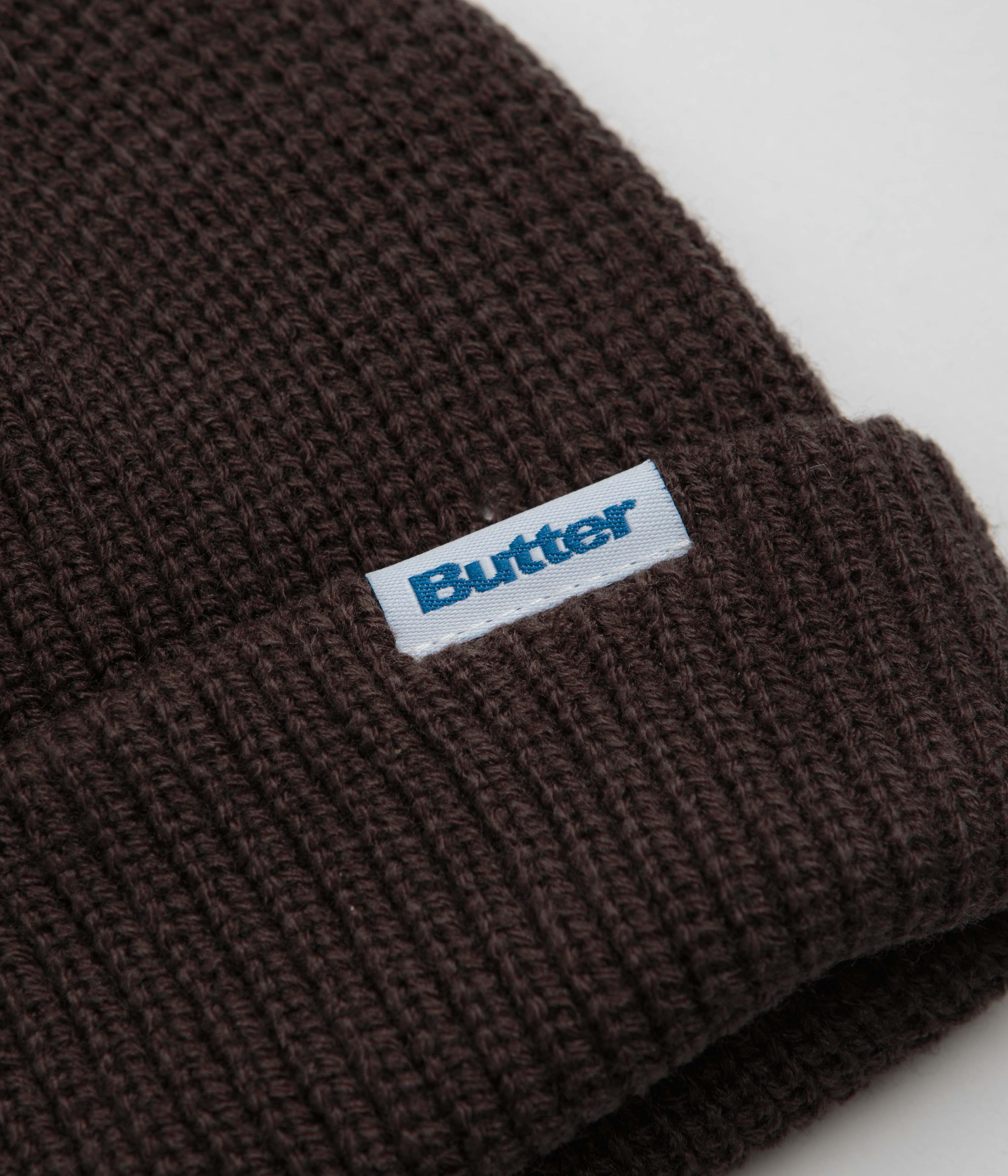 Butter Goods Wharfie Beanie - Chocolate - Image 2