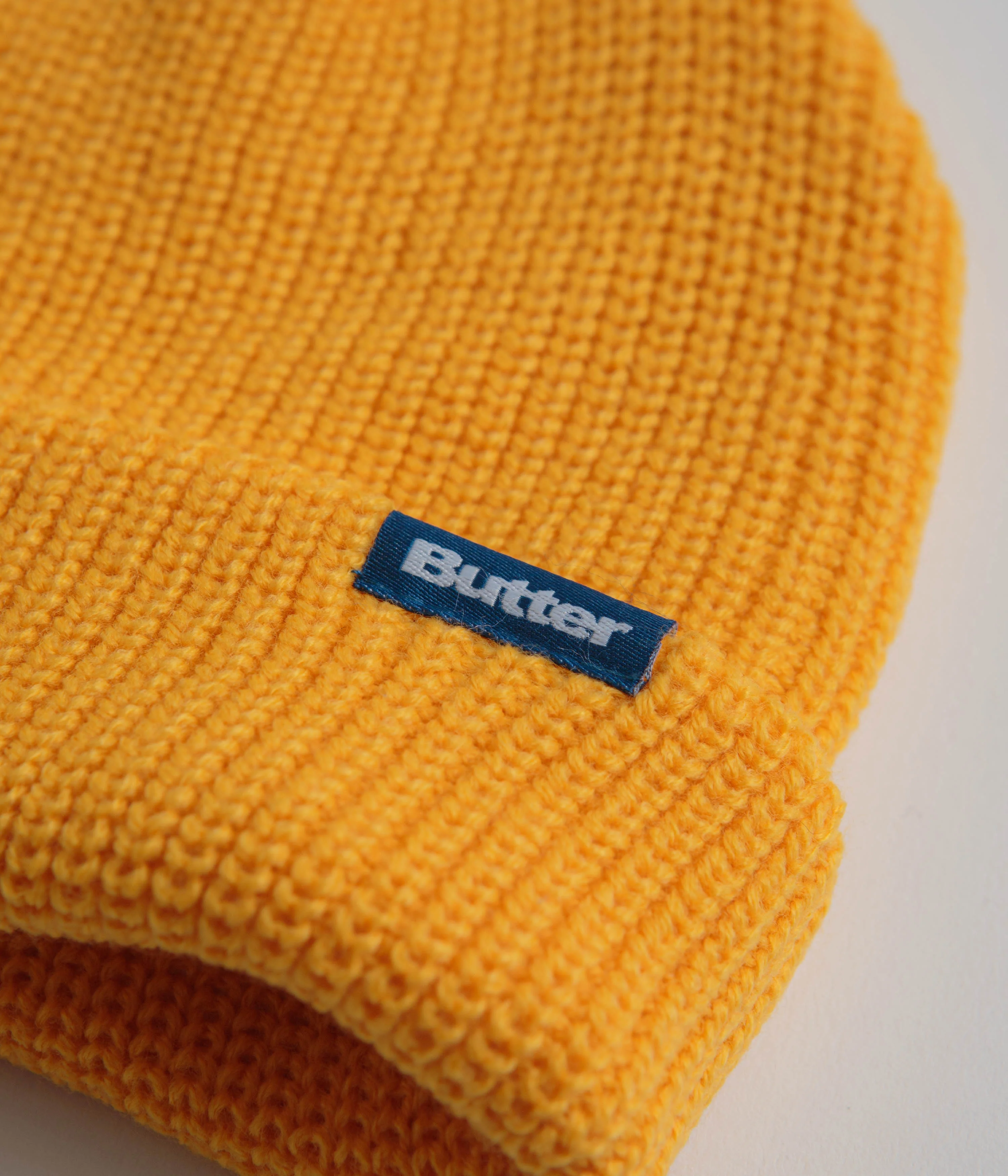 Butter Goods Wharfie Beanie - Yellow - Image 2