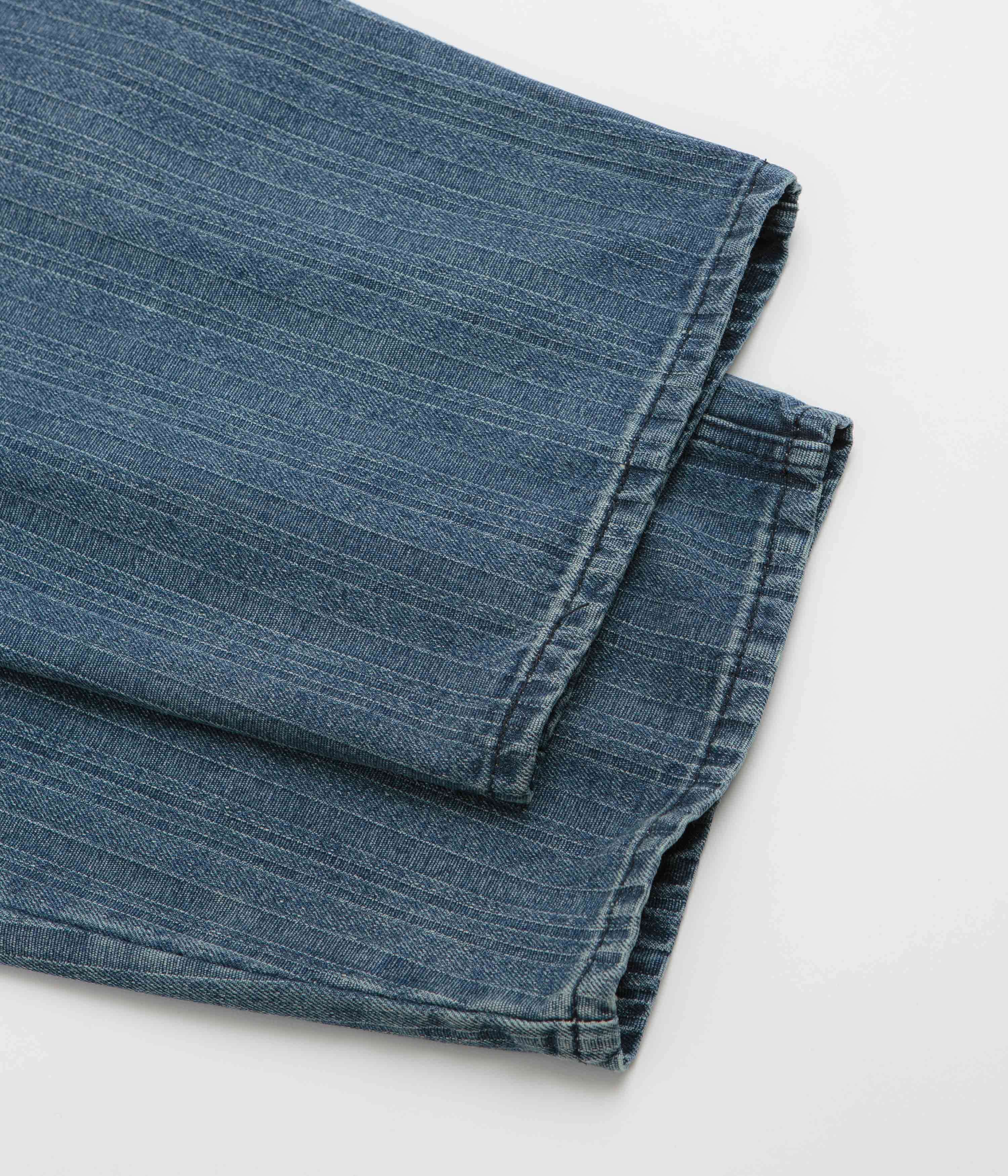 Butter Goods Wide Cut Jeans - Vertical Stripe - Image 9