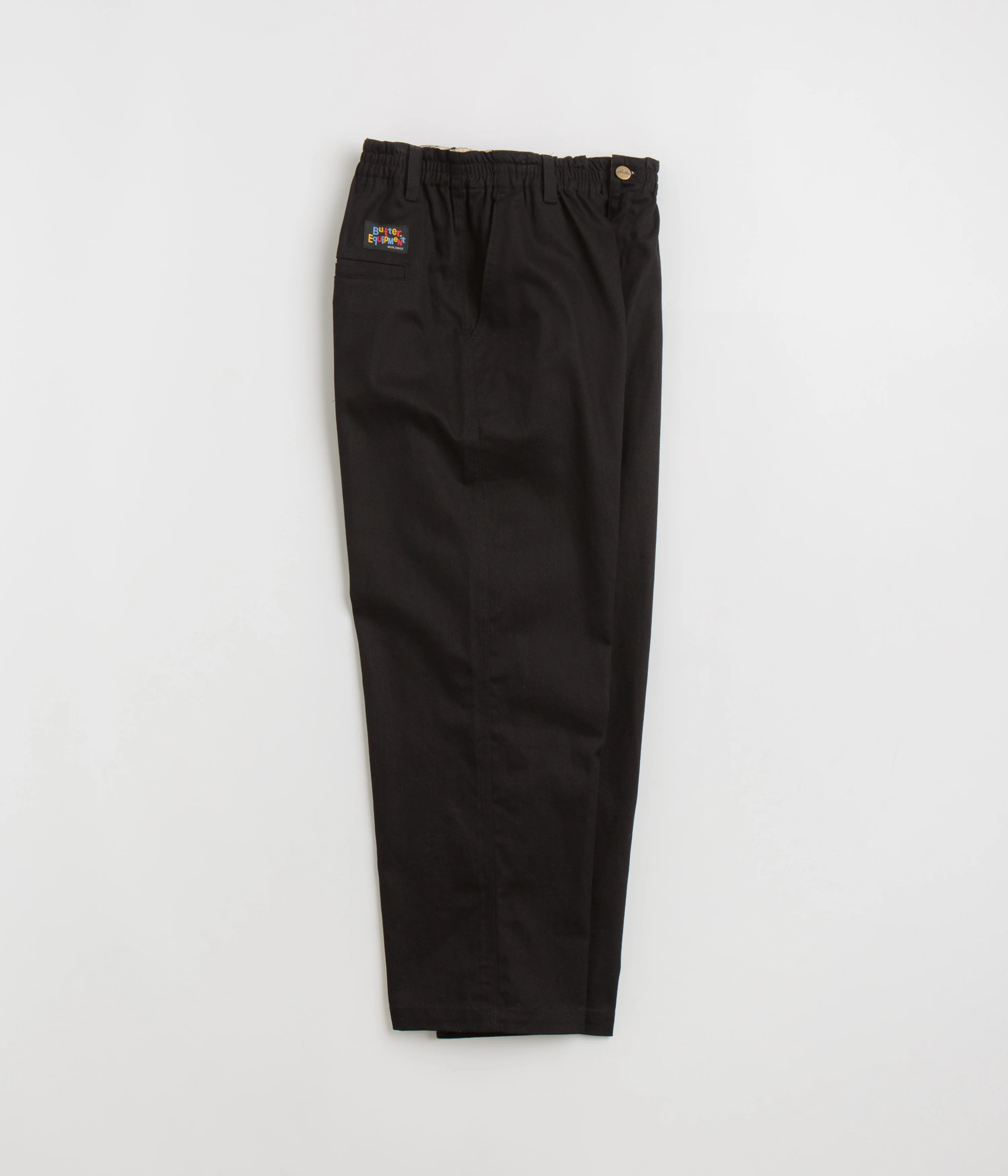 Butter Goods Wide Leg Pants - Black / Multi - Image 2