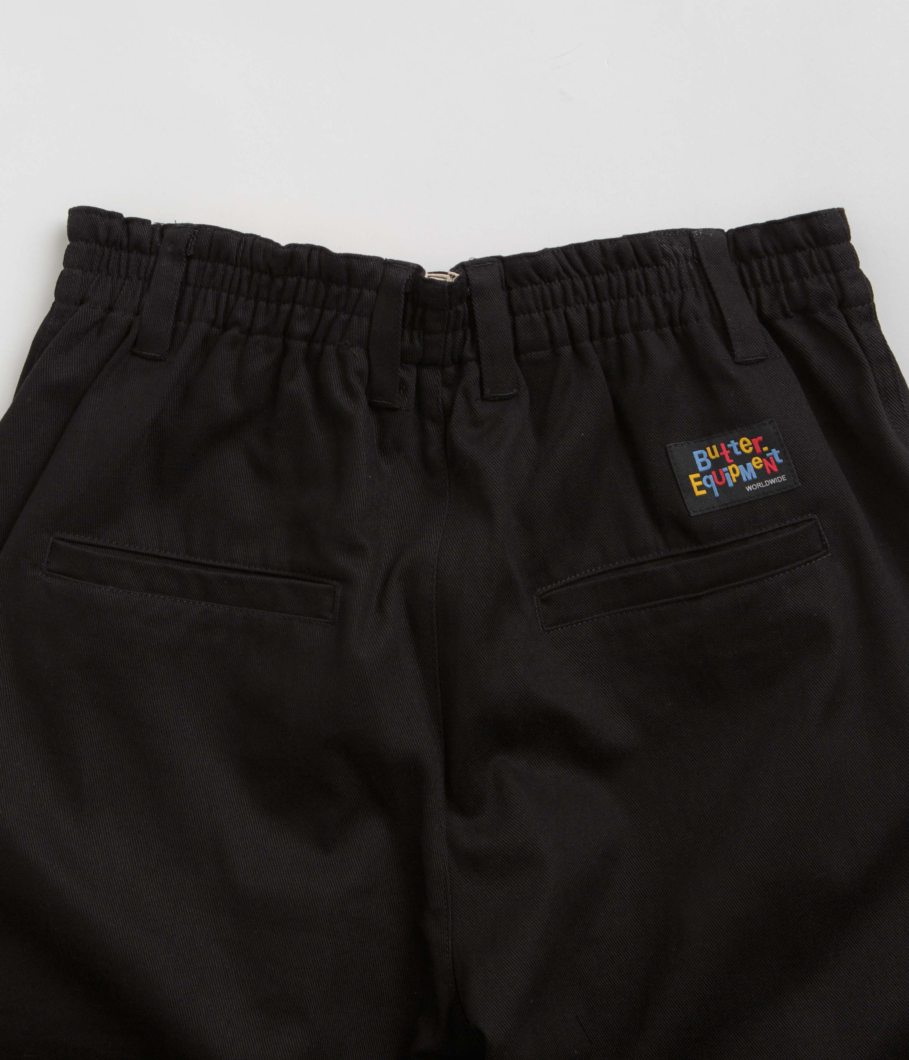 Butter Goods Wide Leg Pants - Black / Multi - Image 6