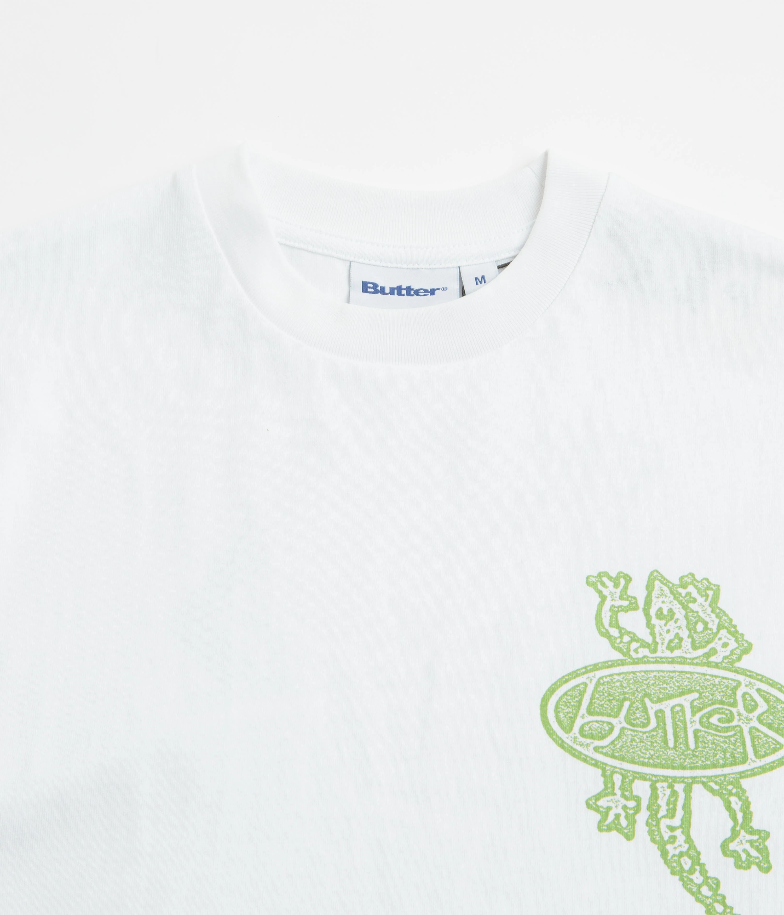 Butter Goods Wipeout T-Shirt - White - Image 3