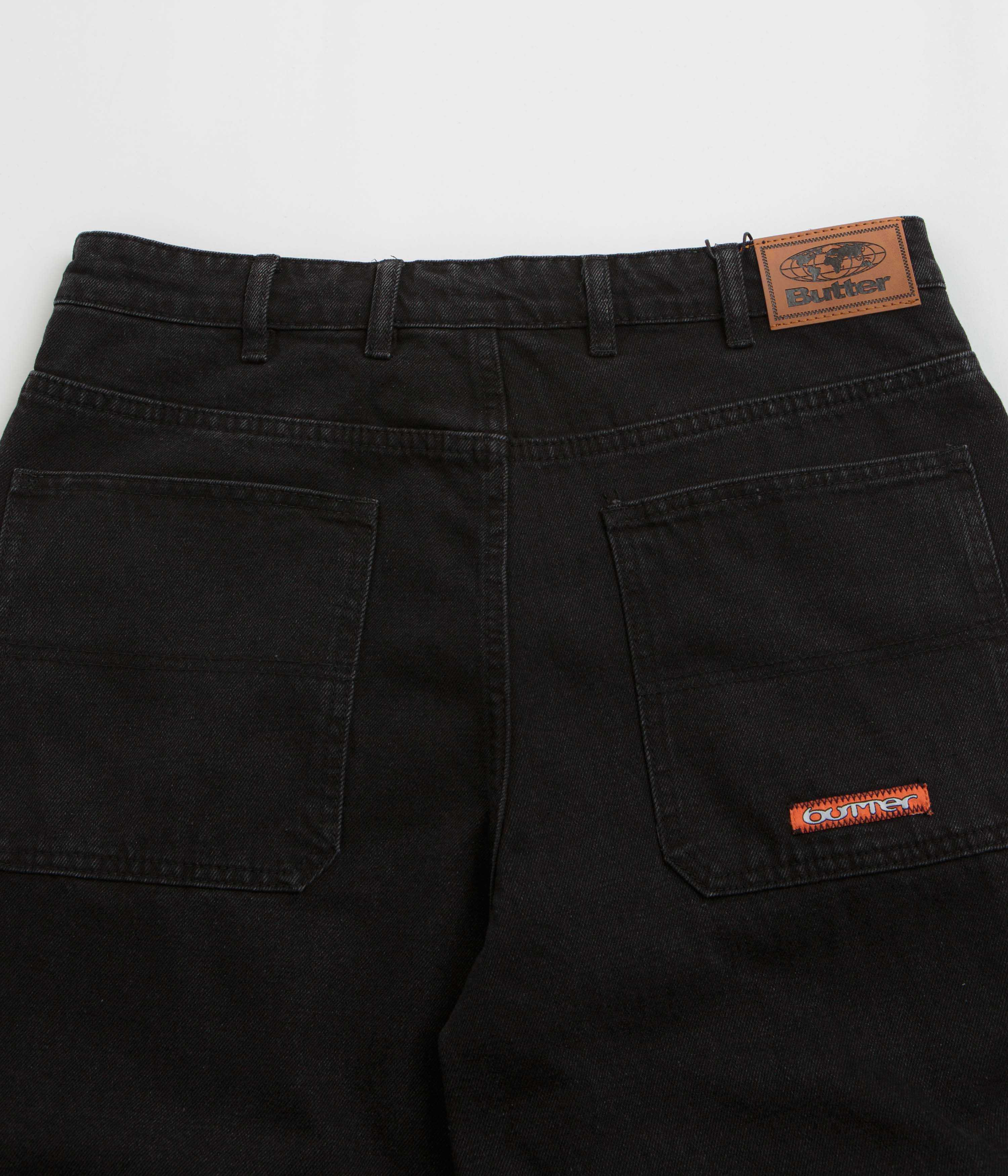 Butter Goods Witness Jeans - Flat Black - Image 8