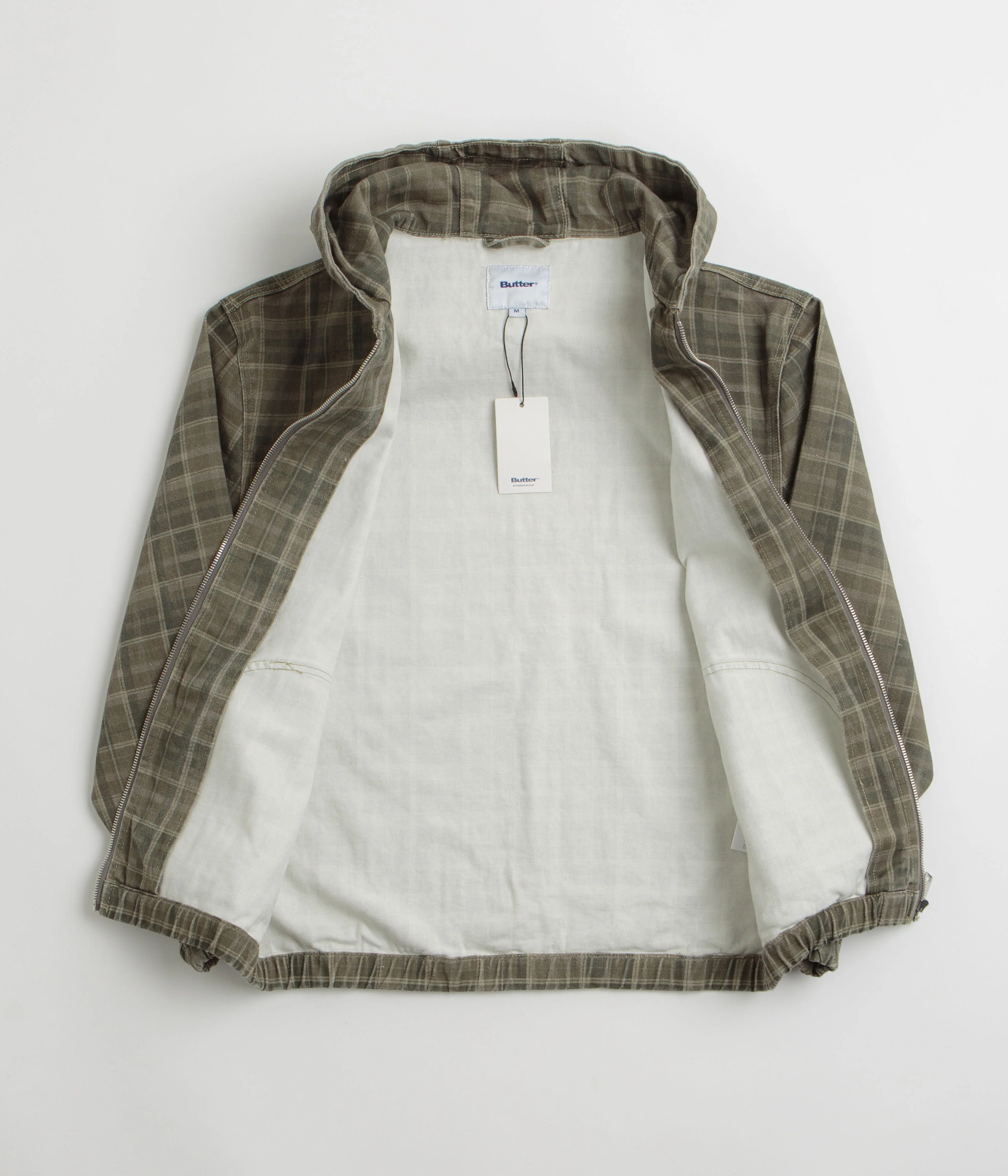Butter Goods Work Jacket - Washed Plaid - Image 2