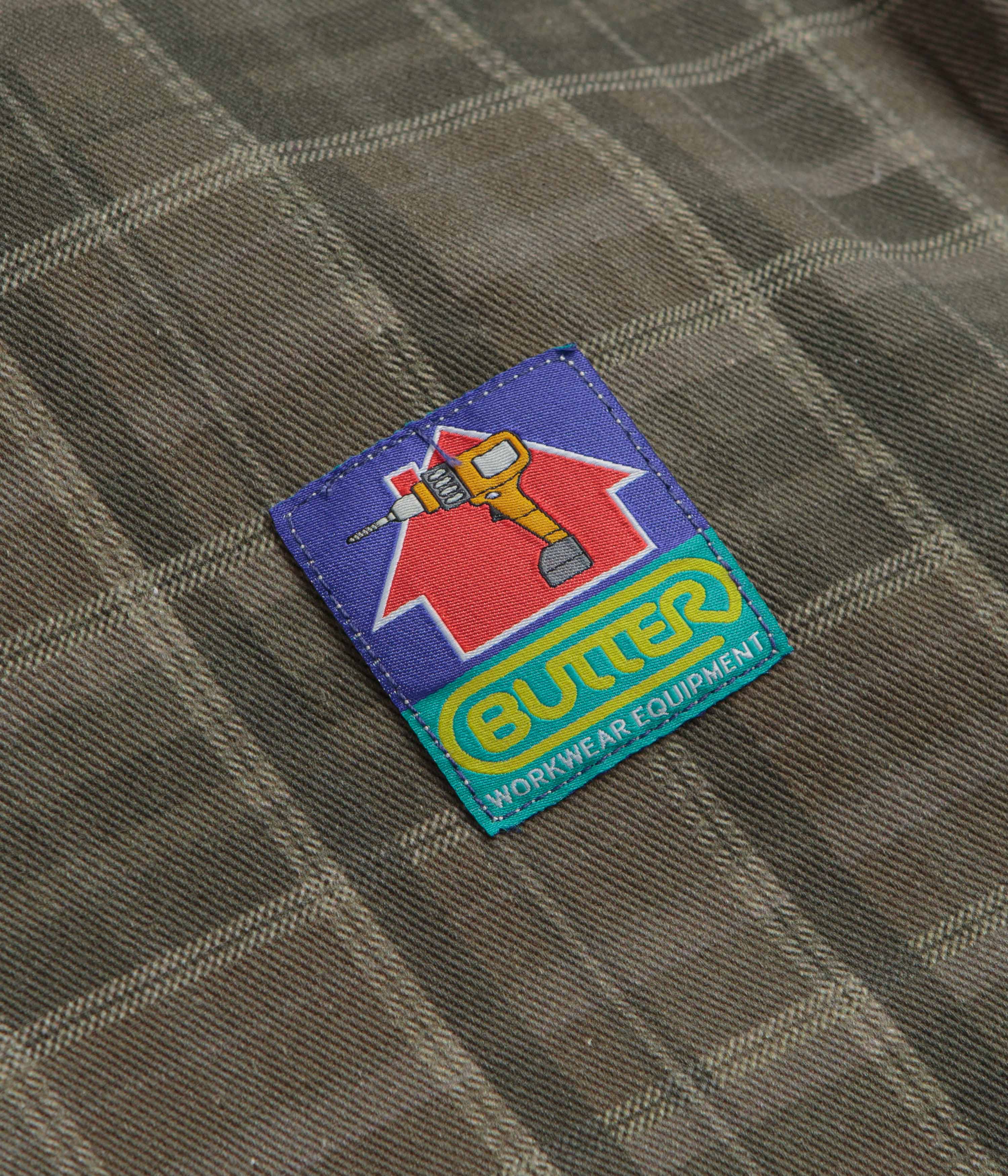 Butter Goods Work Jacket - Washed Plaid - Image 4