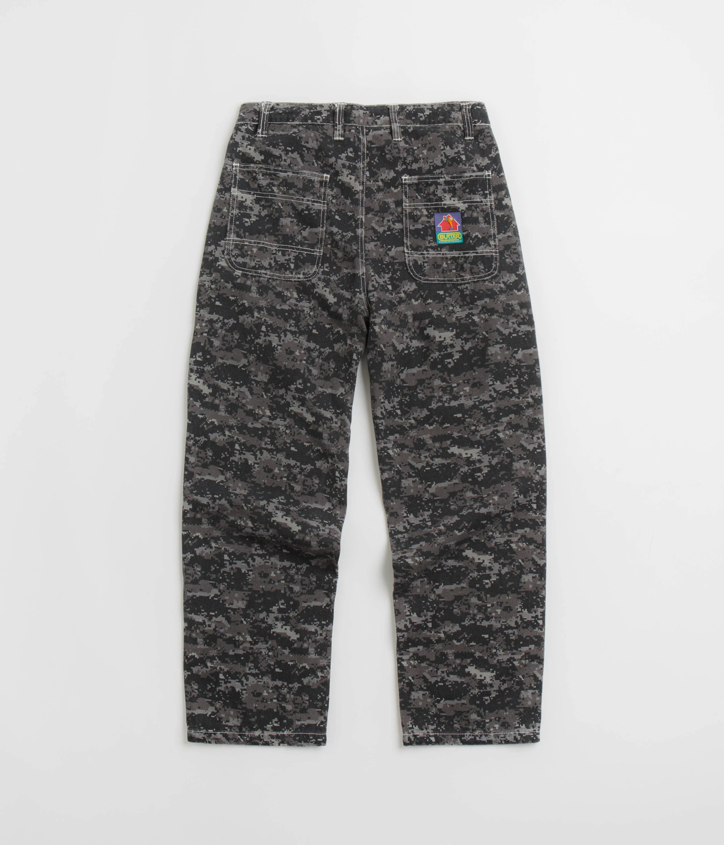 Butter Goods Work Pants - Dark Digital Camo - Image 3