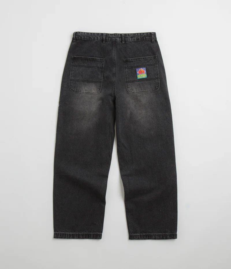Butter Goods Work Pants - Distressed Black - Image 3