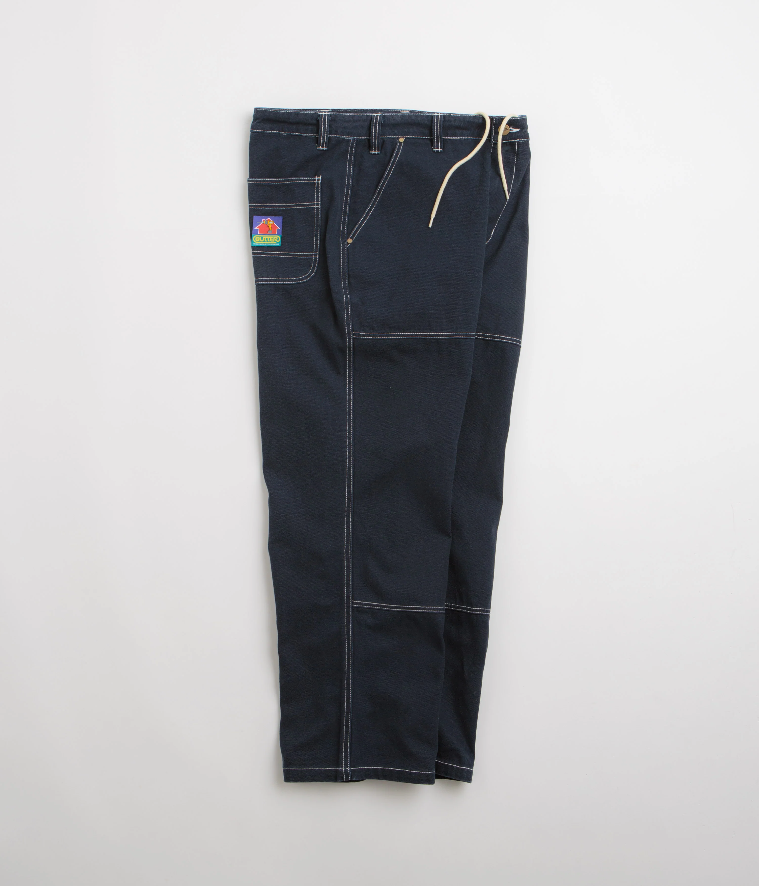 Butter Goods Work Pants - Navy - Image 2