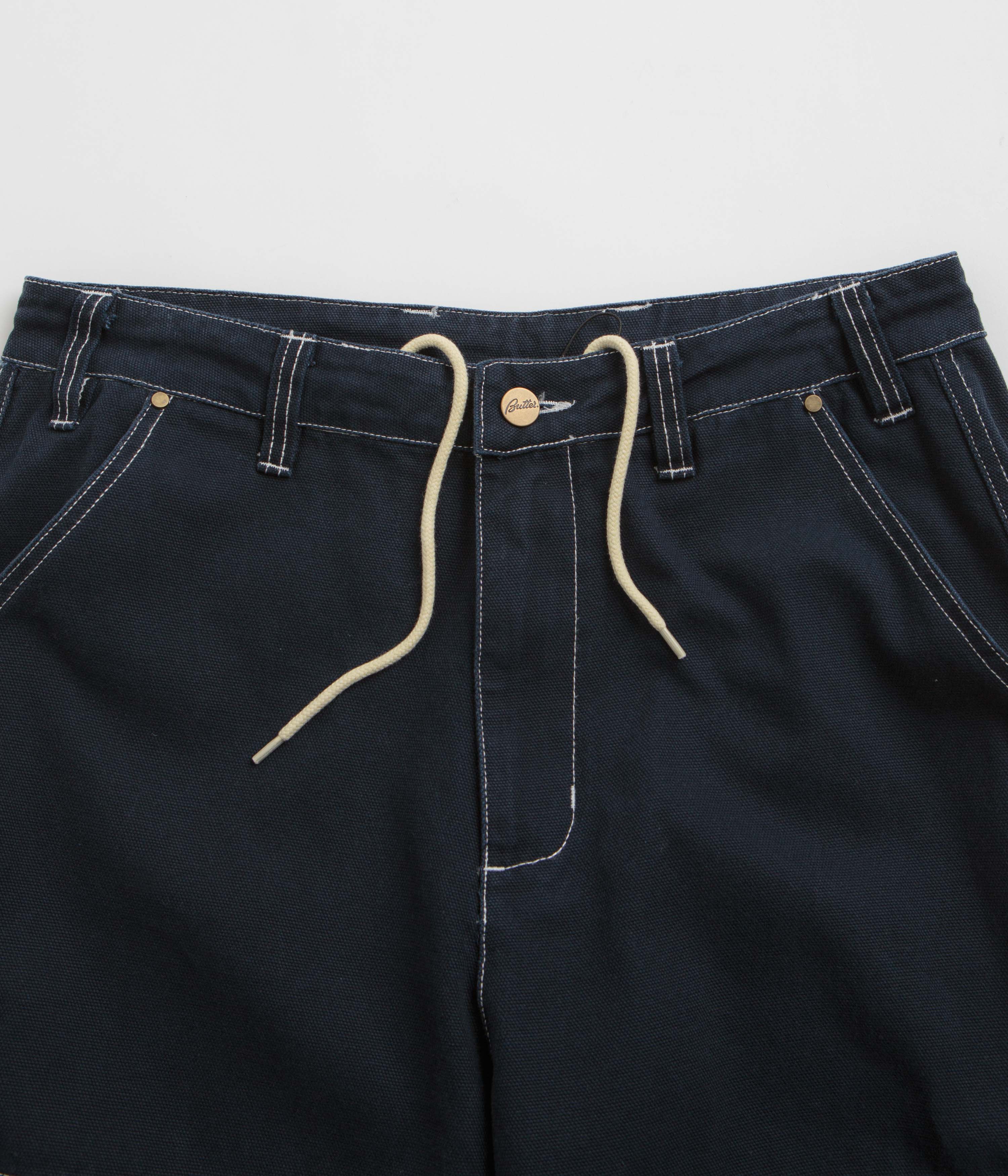 Butter Goods Work Pants - Navy - Image 4