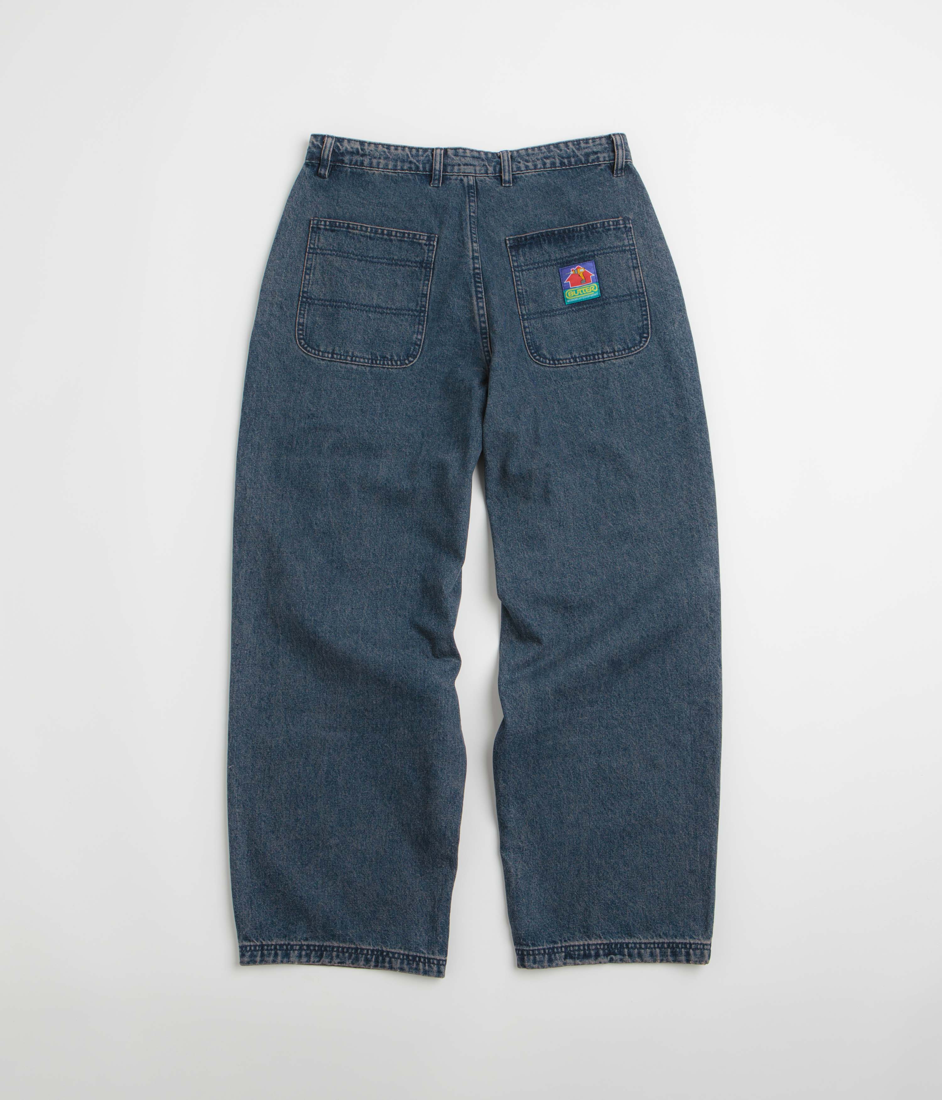 Butter Goods Work Pants - Tinted Indigo - Image 3