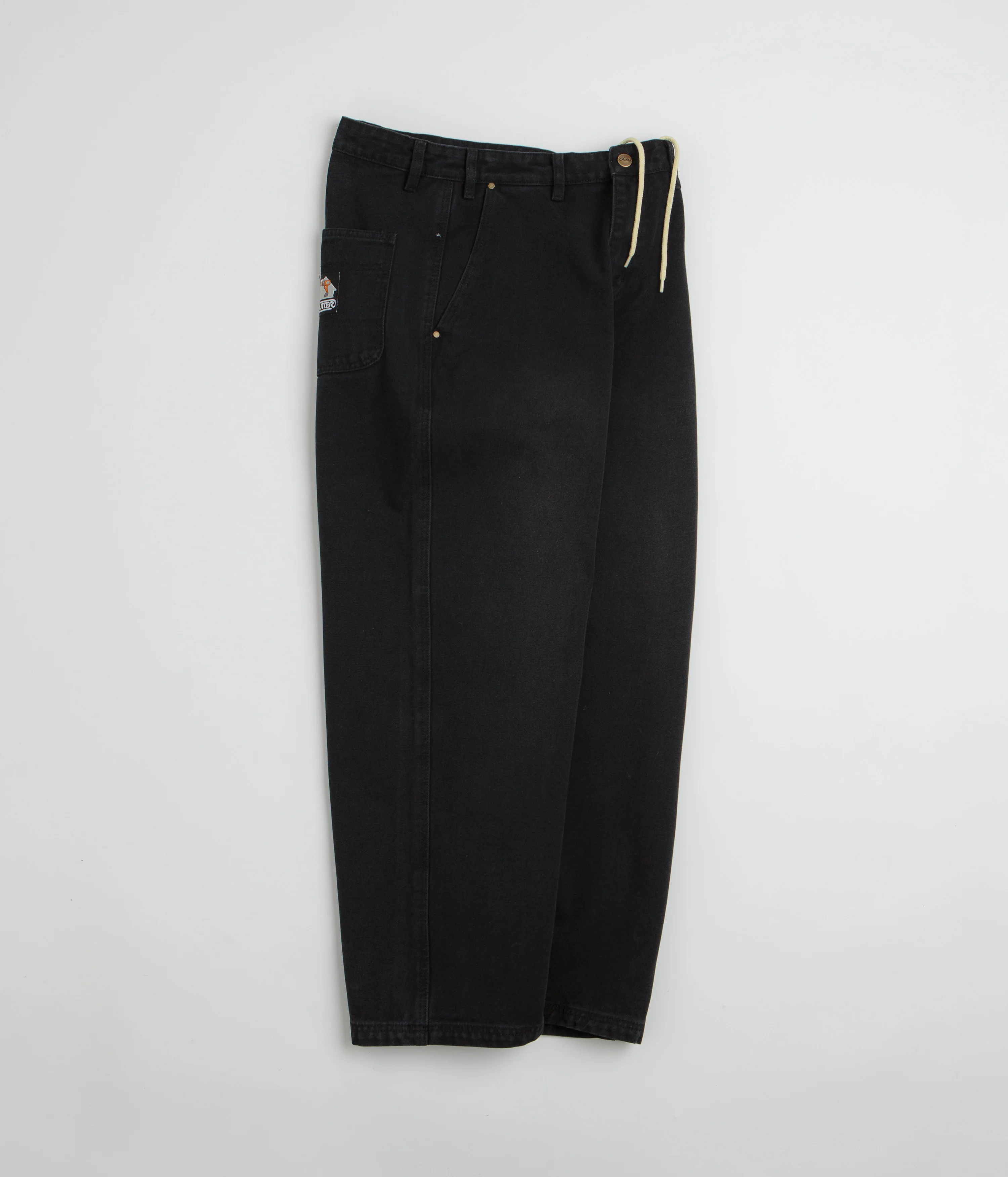 Butter Goods Work Pants - Washed Black - Image 2