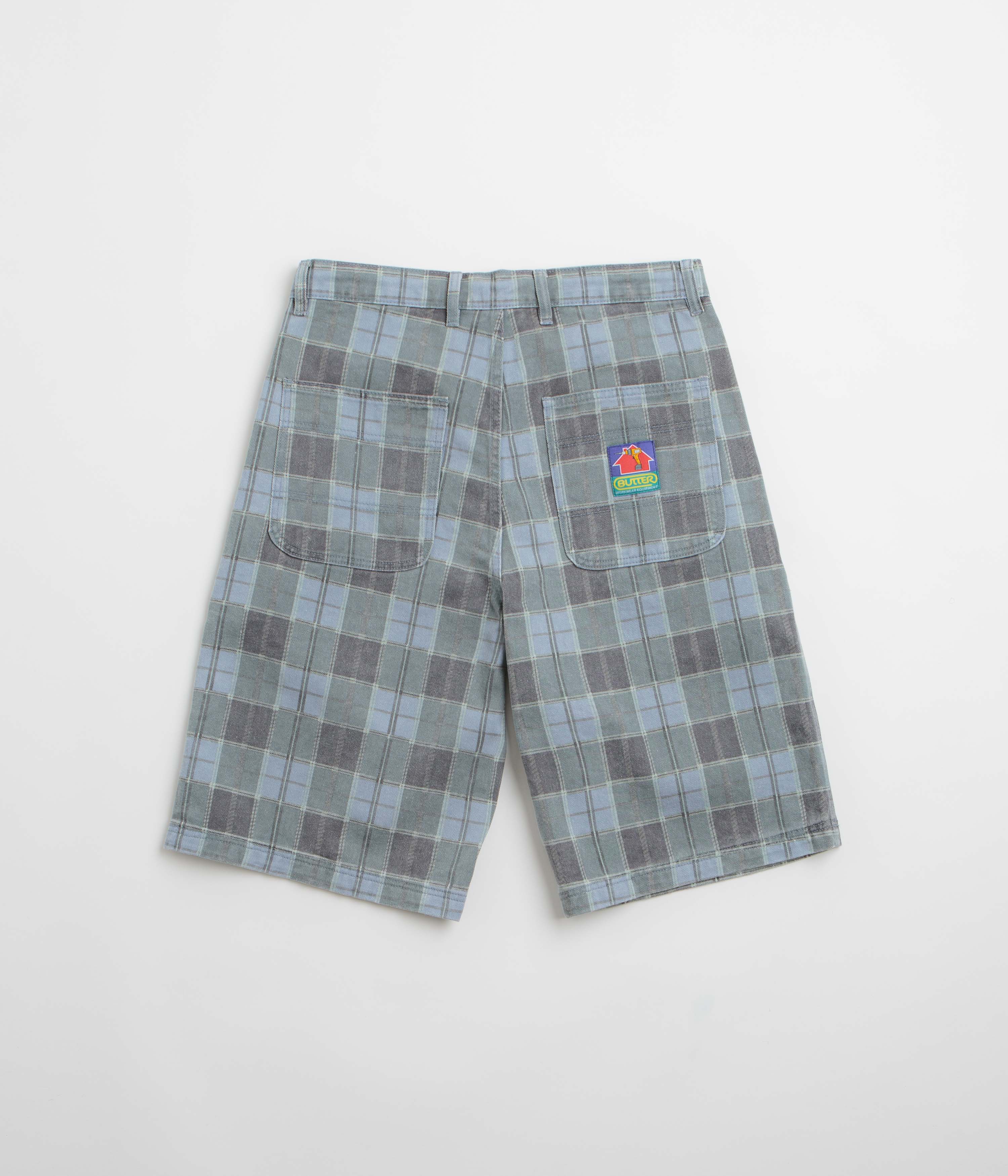 Butter Goods Work Shorts - Plaid - Image 2