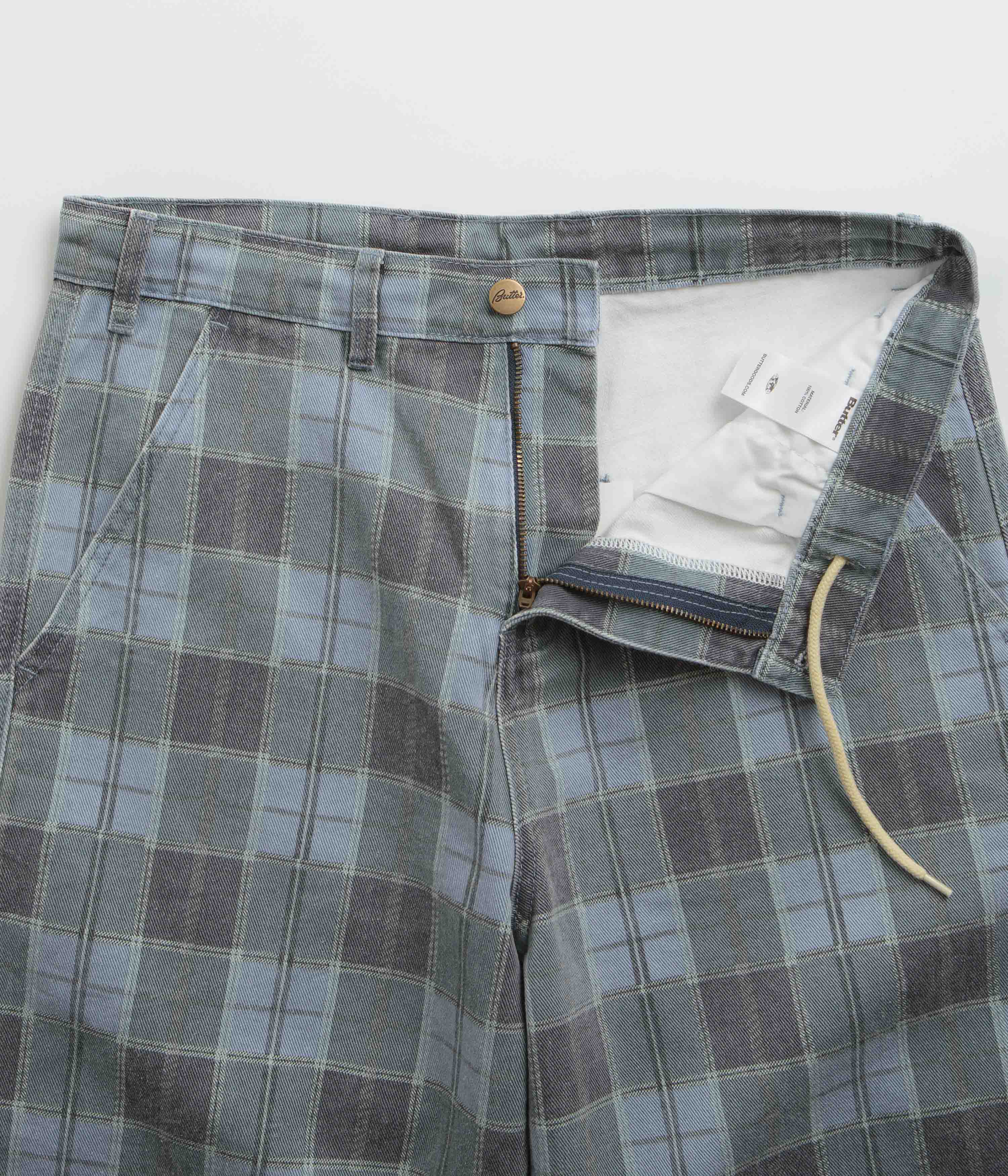 Butter Goods Work Shorts - Plaid - Image 5