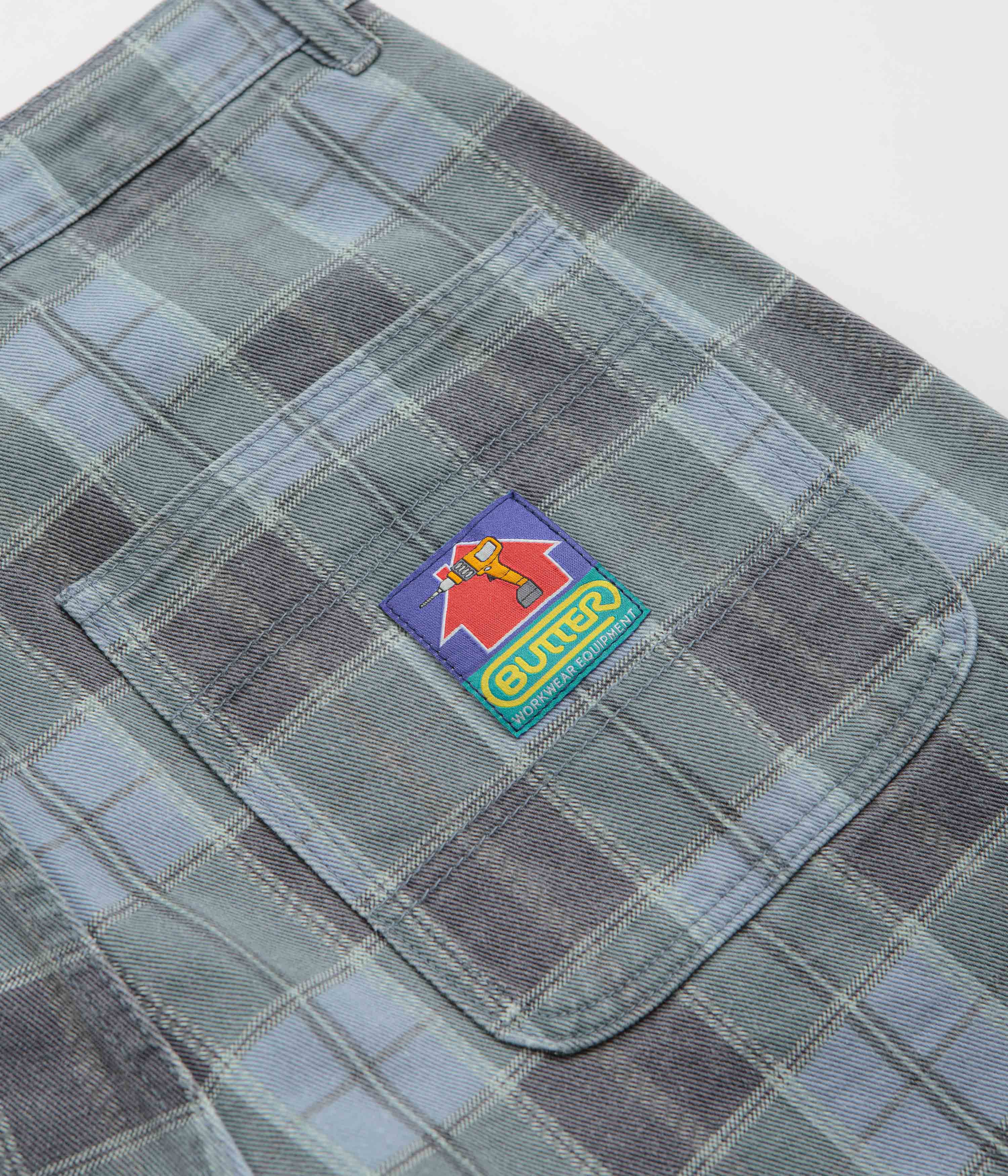 Butter Goods Work Shorts - Plaid - Image 8