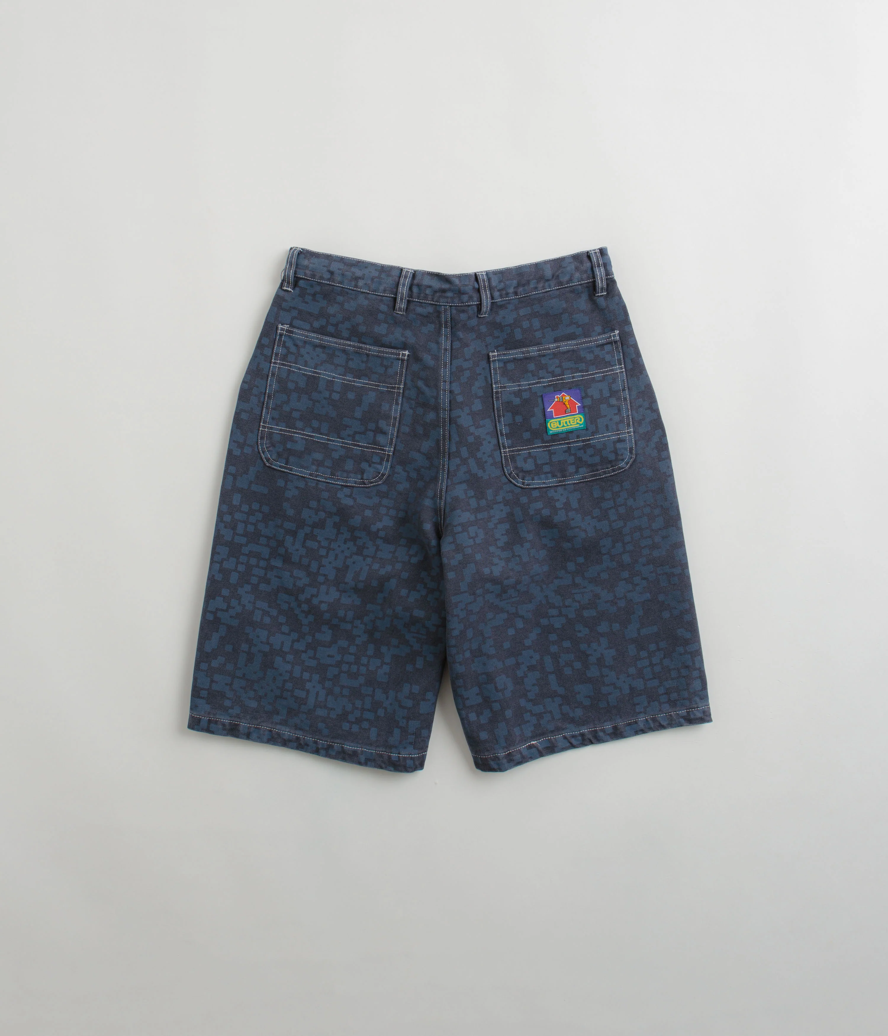 Butter Goods Work Shorts - Slate Blue - Image 3